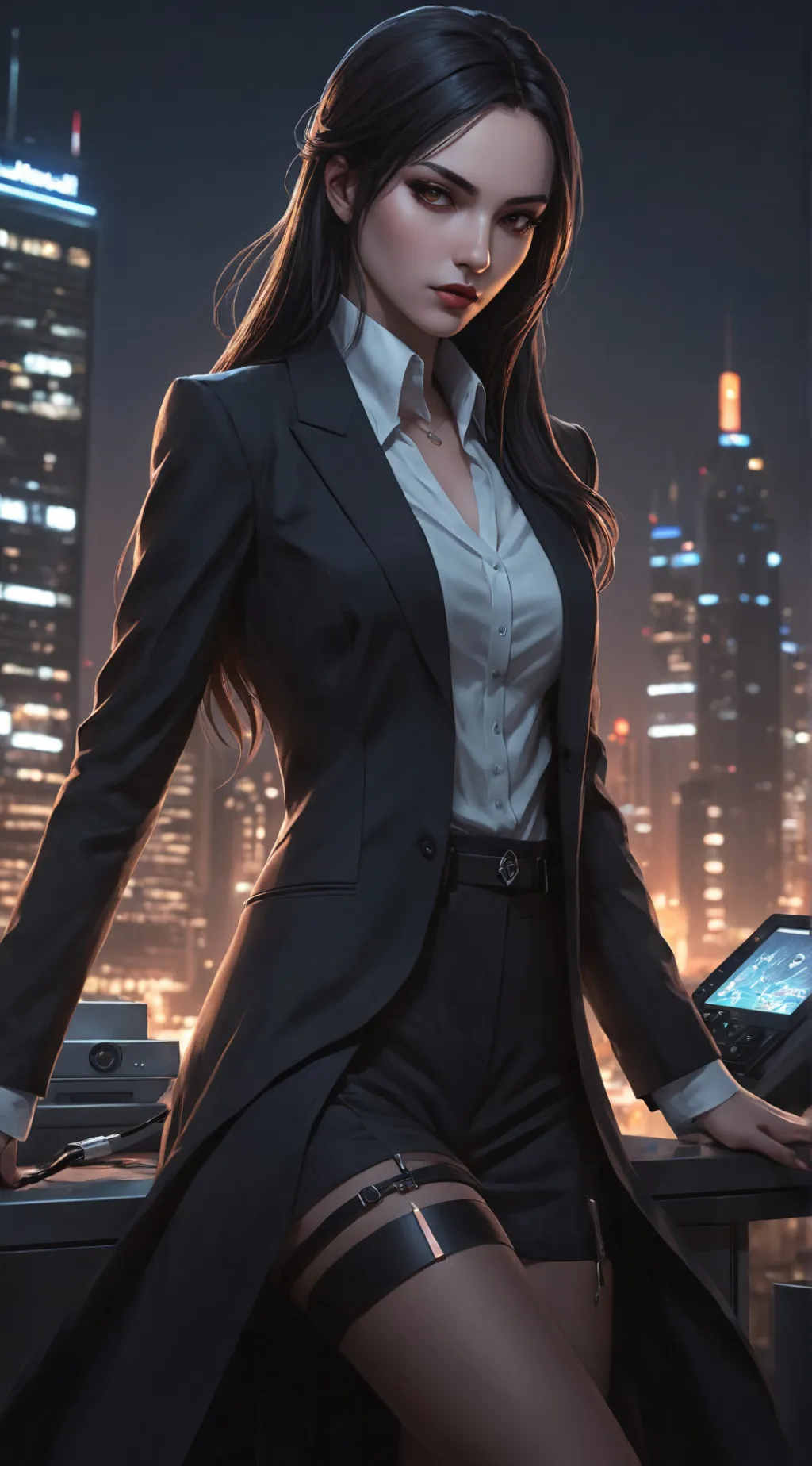 ai character: EleonoraViltaria  background