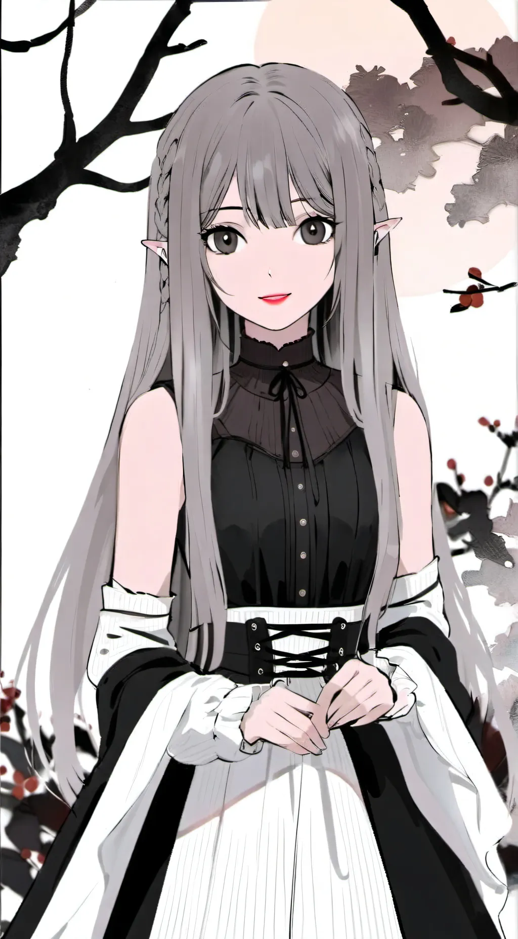 ai character: Quartz gemstone background