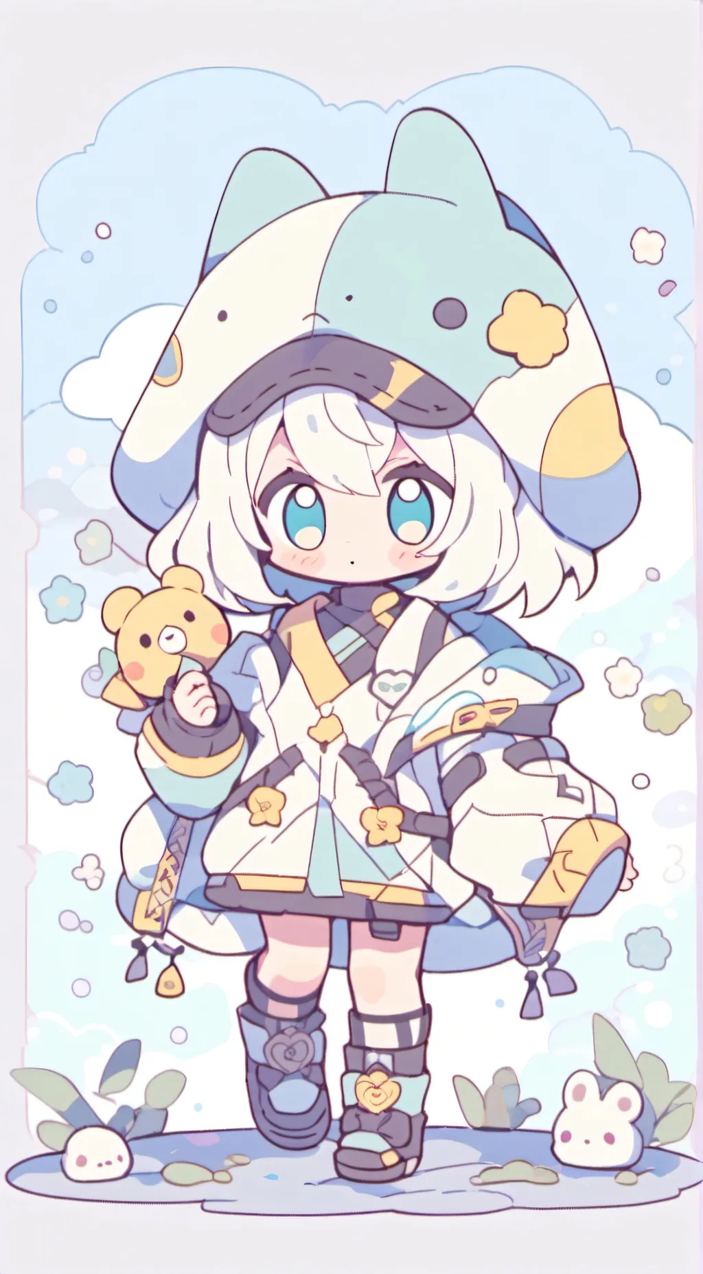 ai character: Shinbaku background