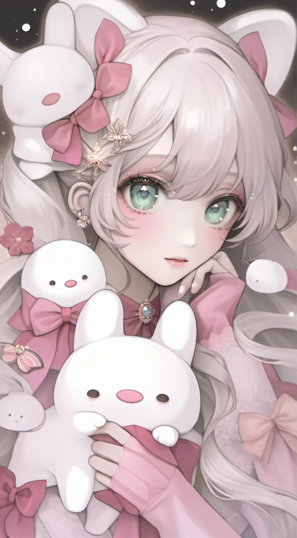 ai character: UA High School  background