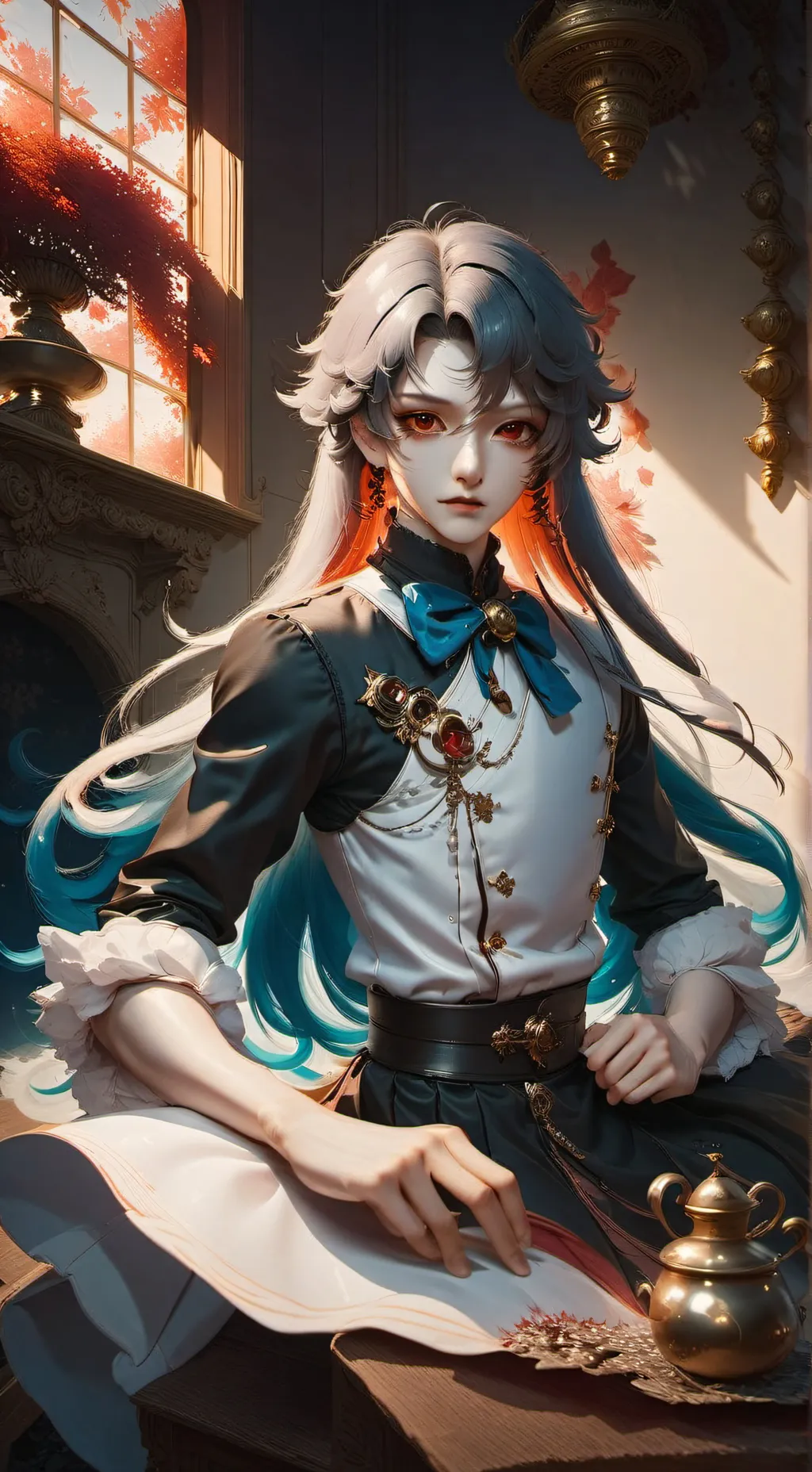 ai character: Magic Doll background