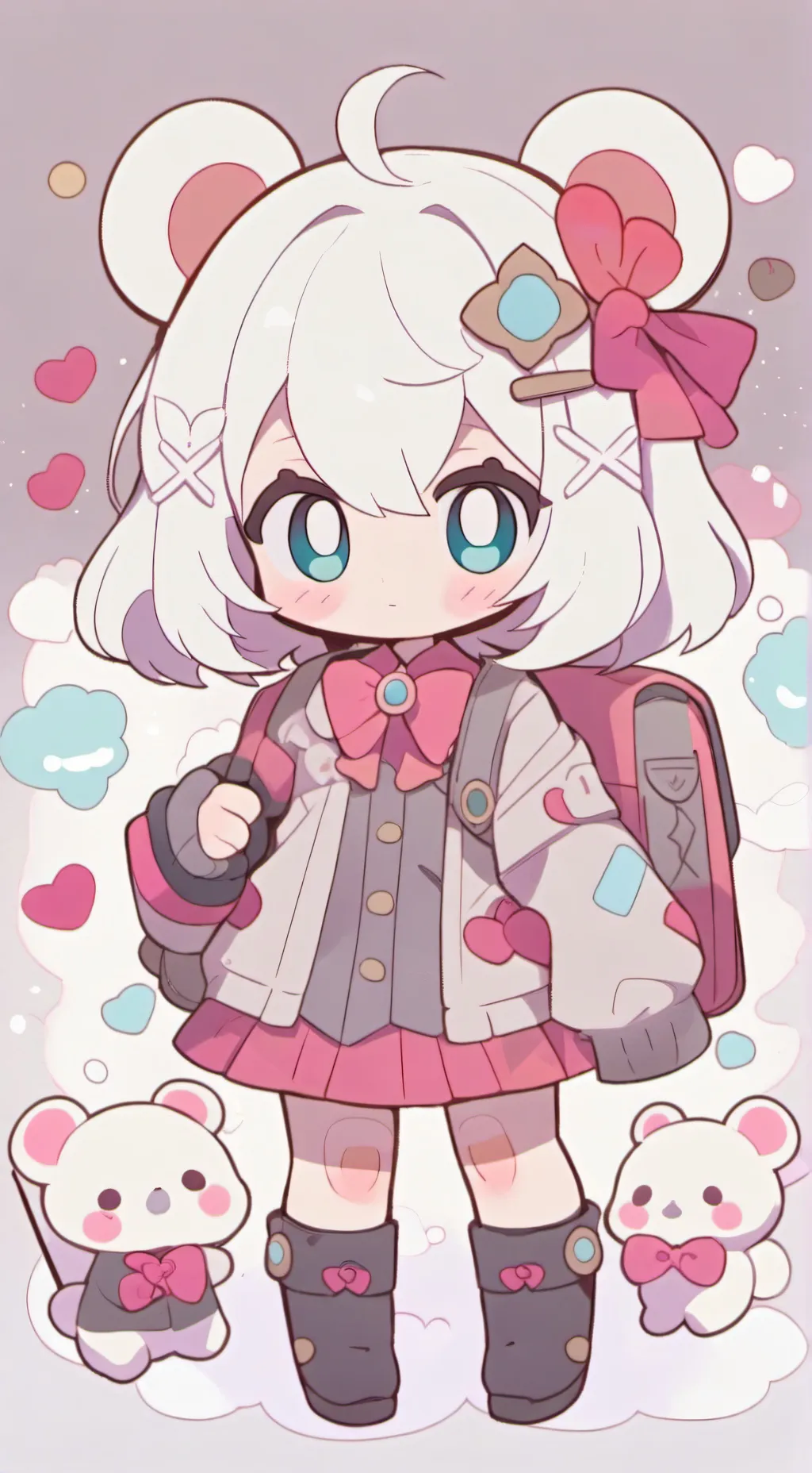 ai character: Lucia background