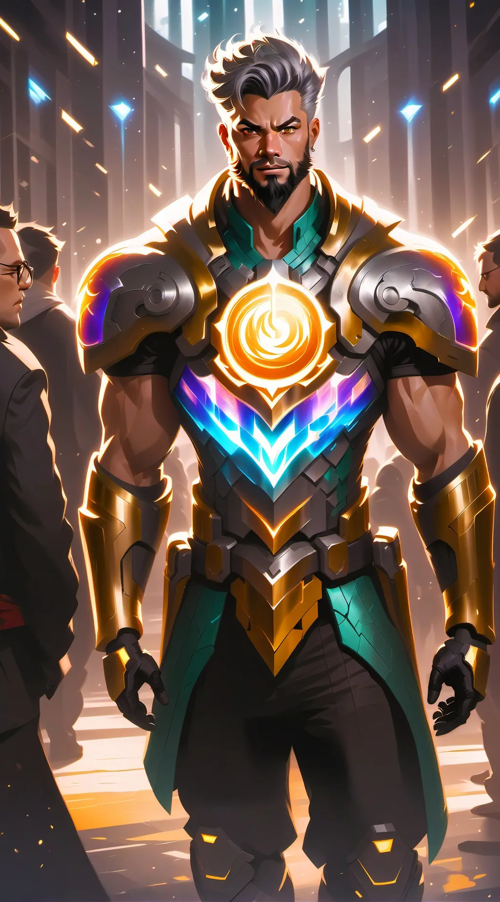 ai character: Ronaldo background