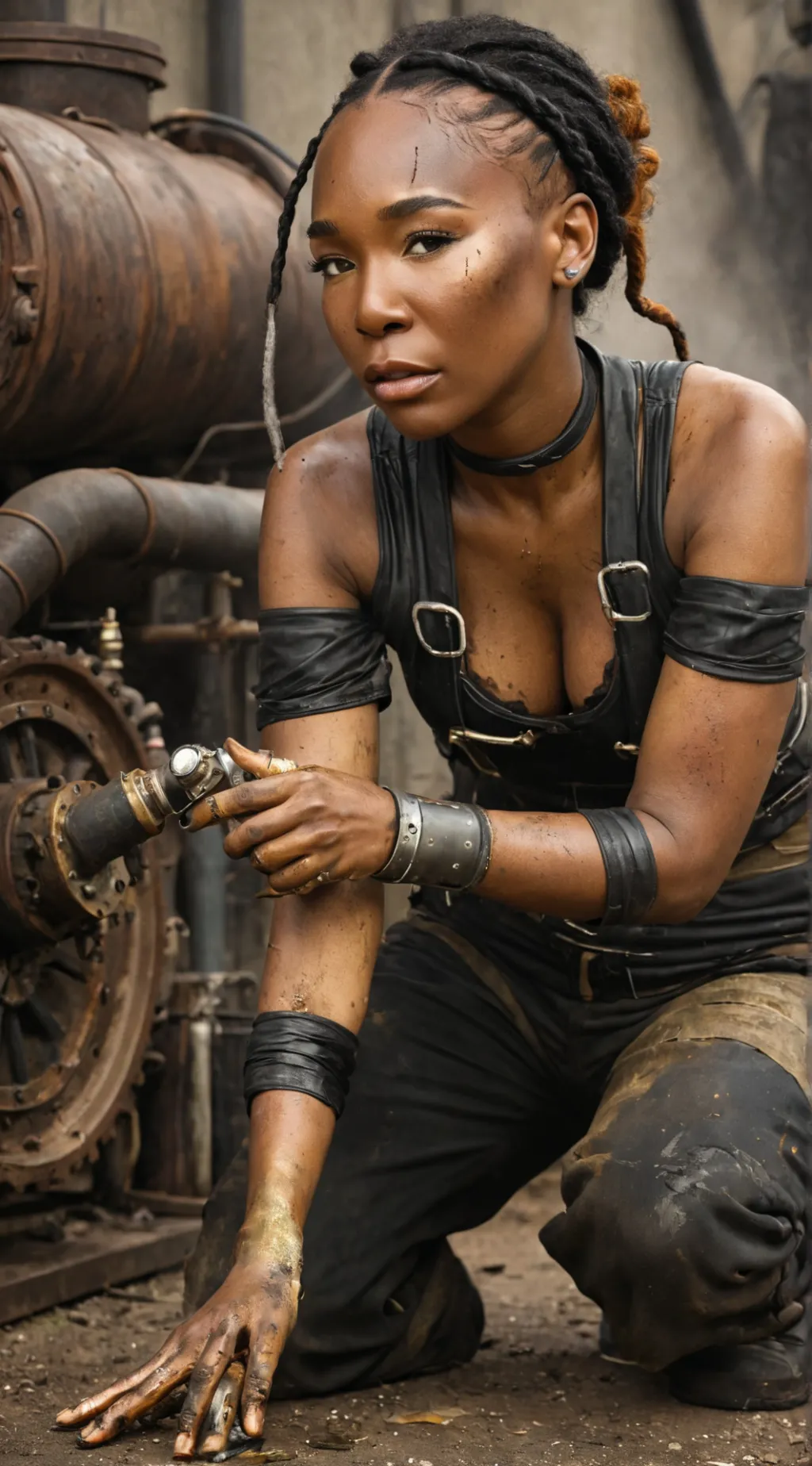 ai character: mechanic Assistant background