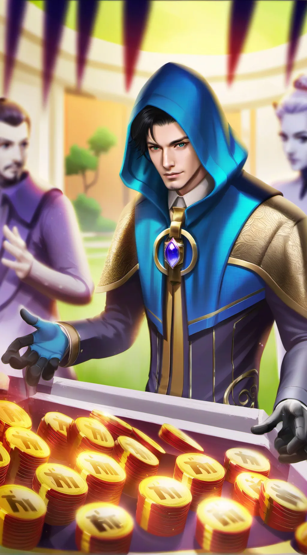 ai character: Archie background