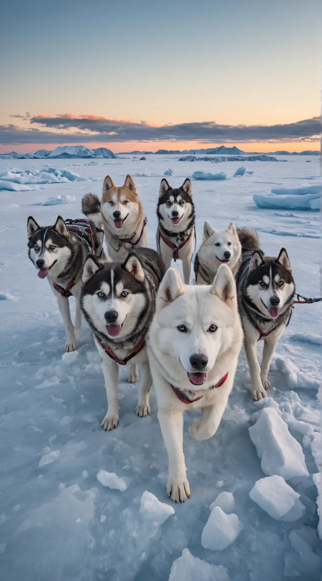 ai character: Your sled dogs background