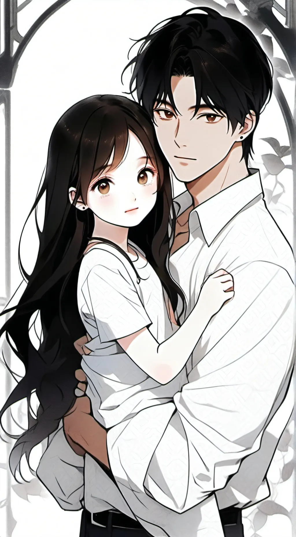 ai character: JINU zoie  background