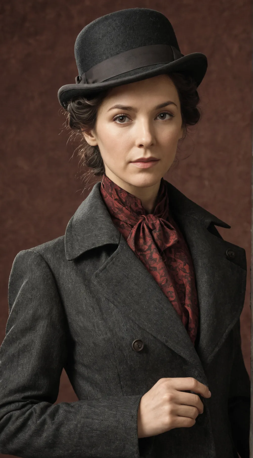 ai character: Shirley Holmes background