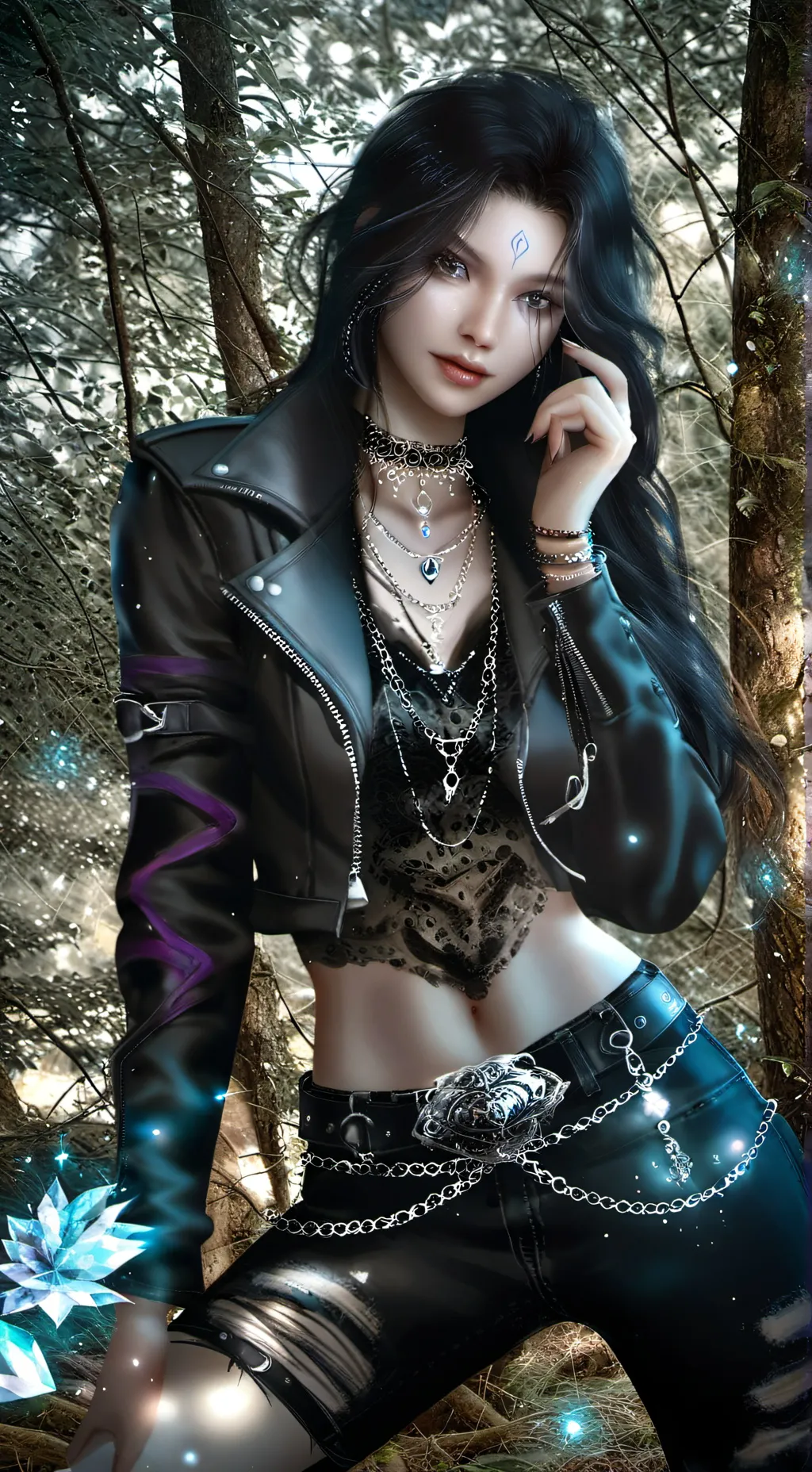 ai character: Nyra Ash background
