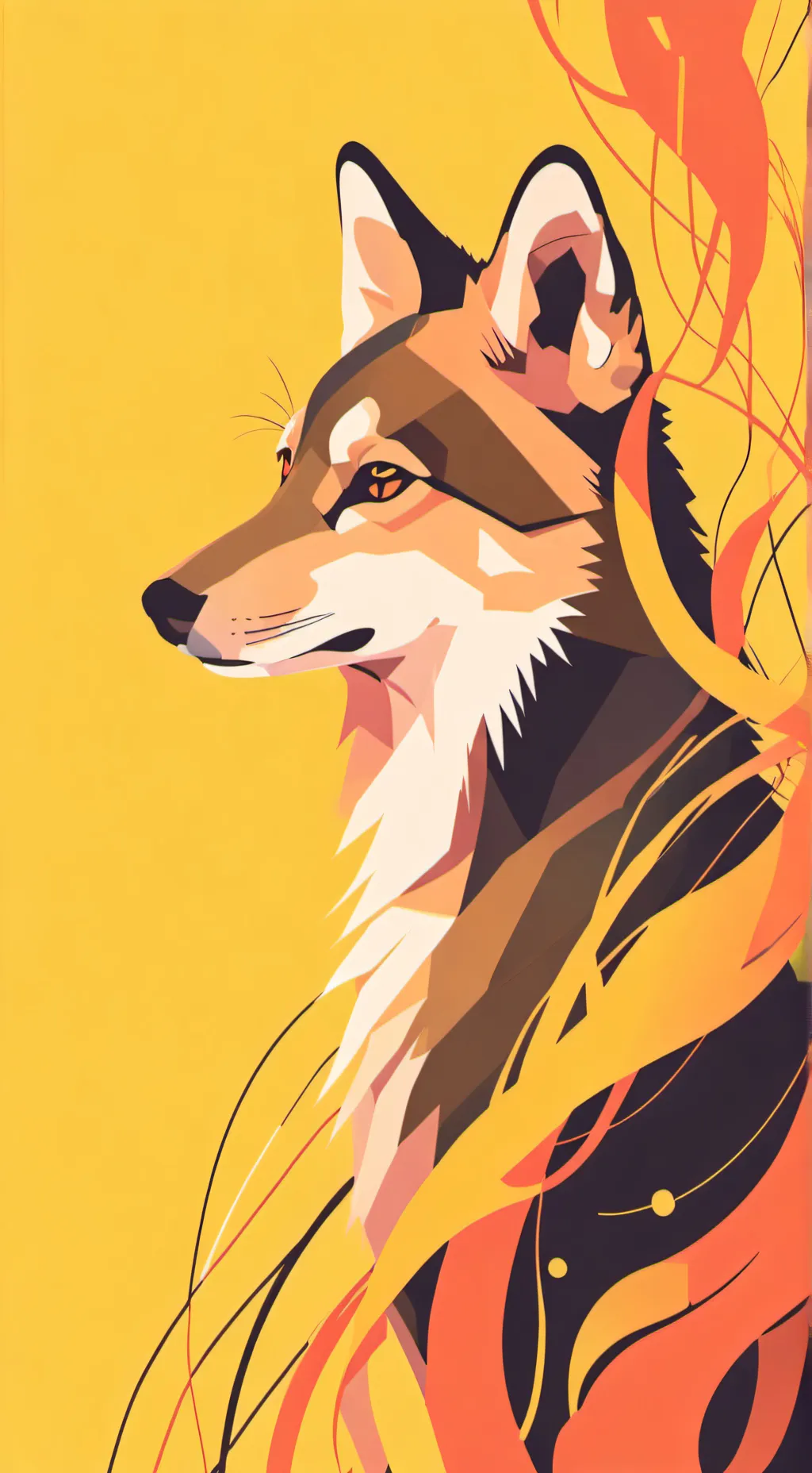 ai character: animais  background