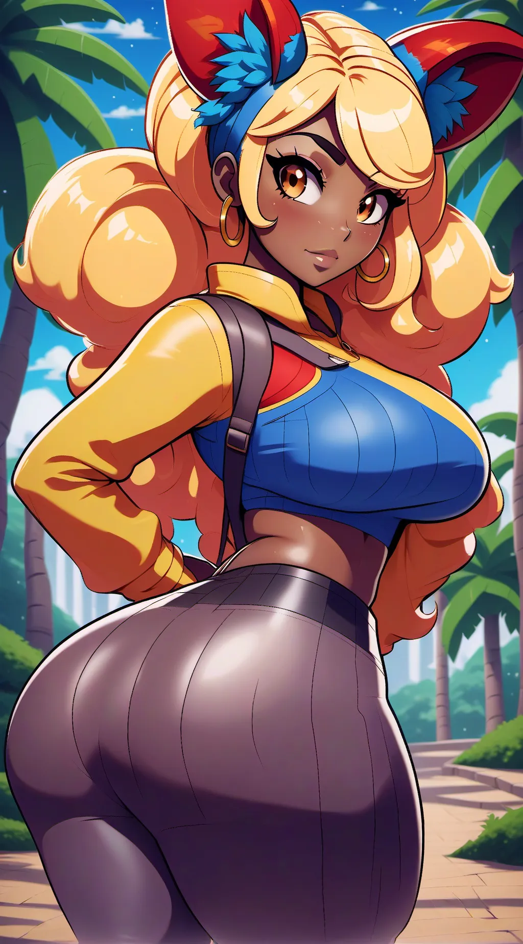 ai character: Vivian background