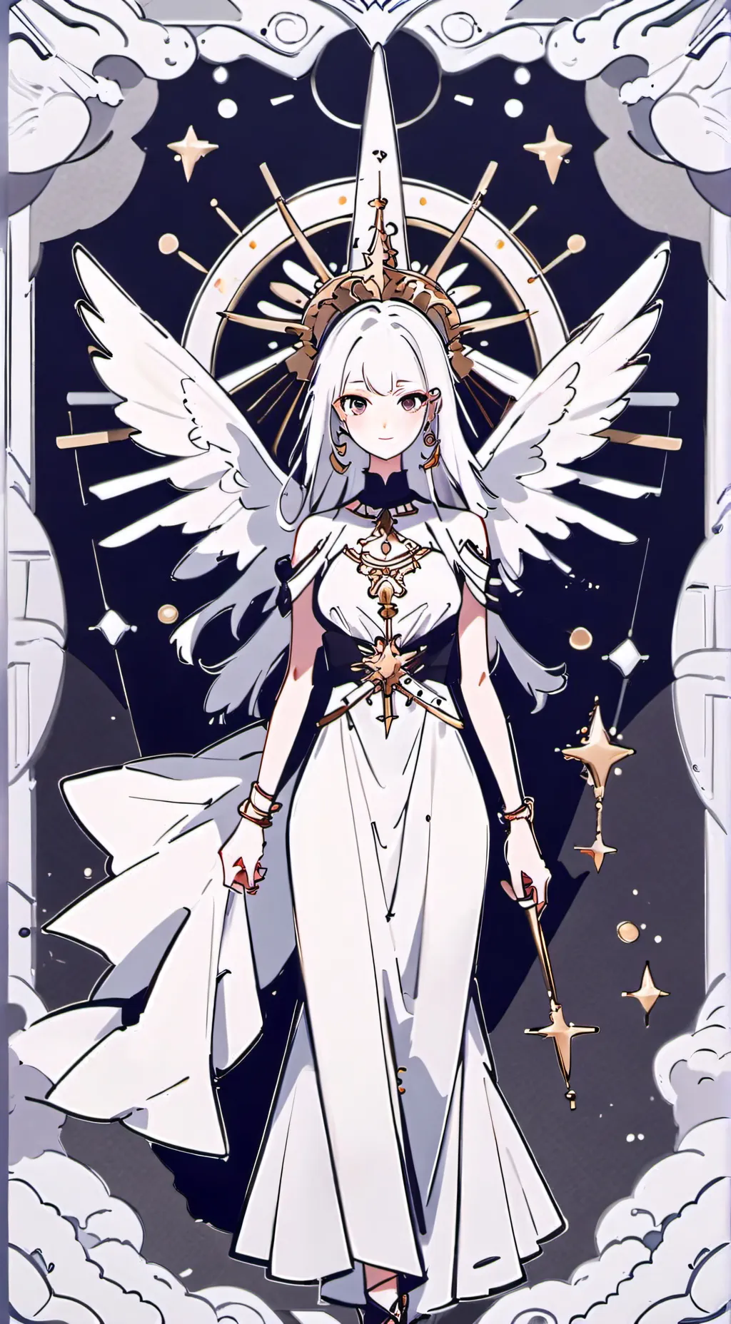 ai character: Paula  background