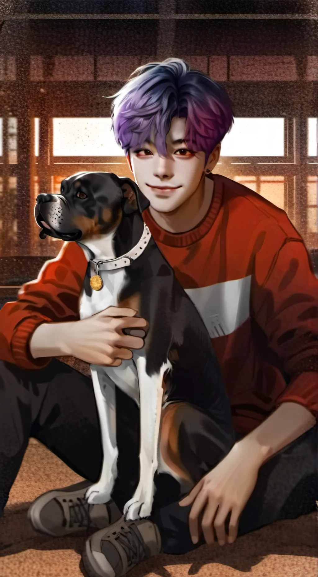 ai character: Daniel and you background