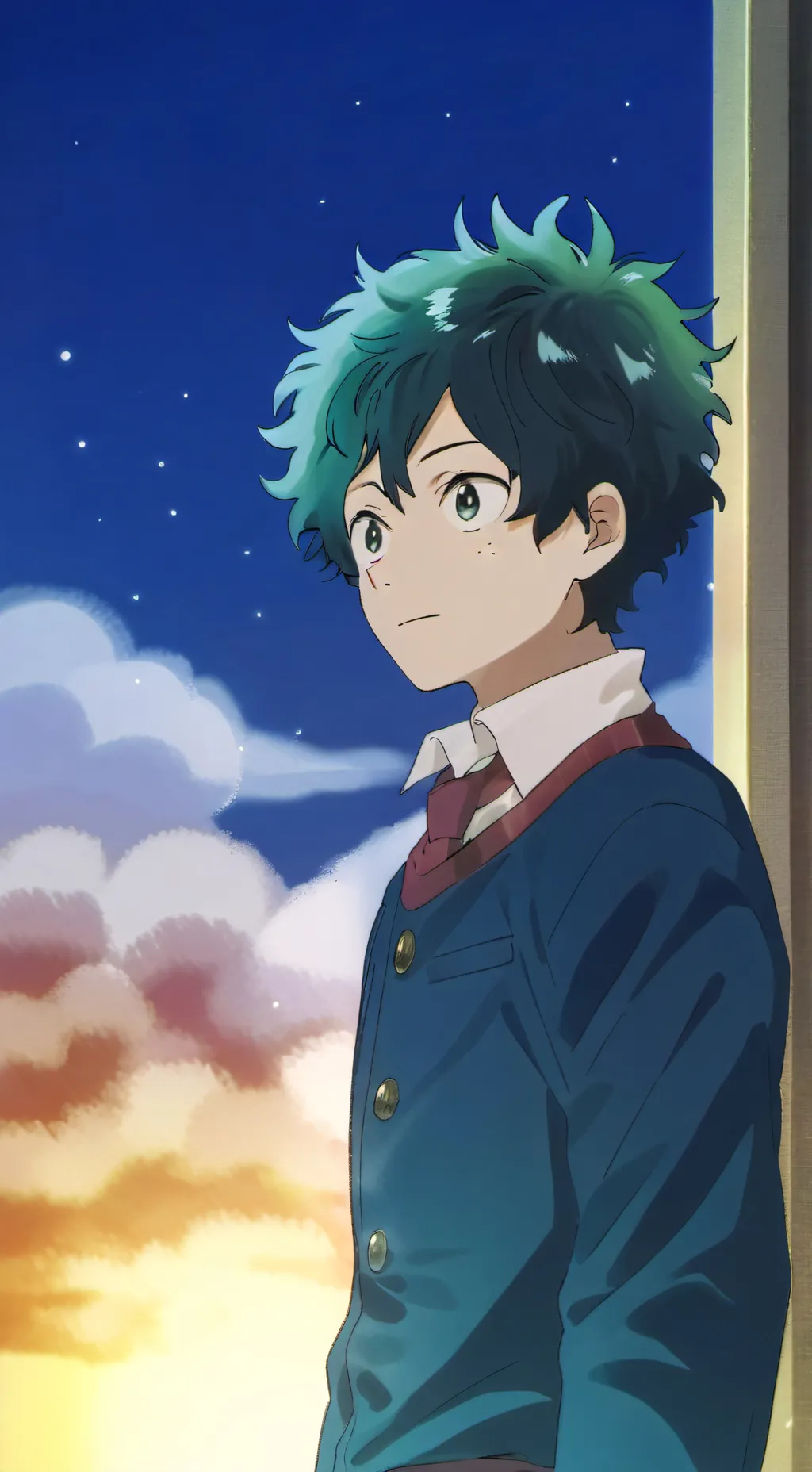 ai character: My Hero Academia  background