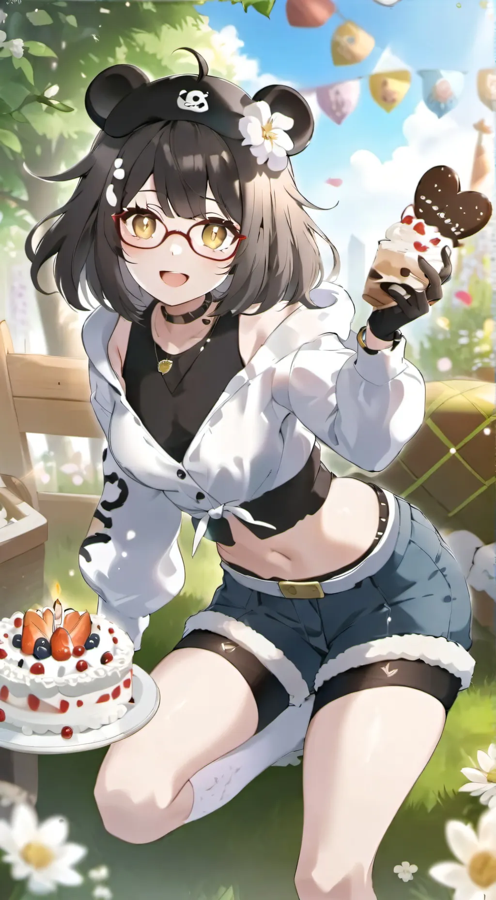 ai character: ME IRL background