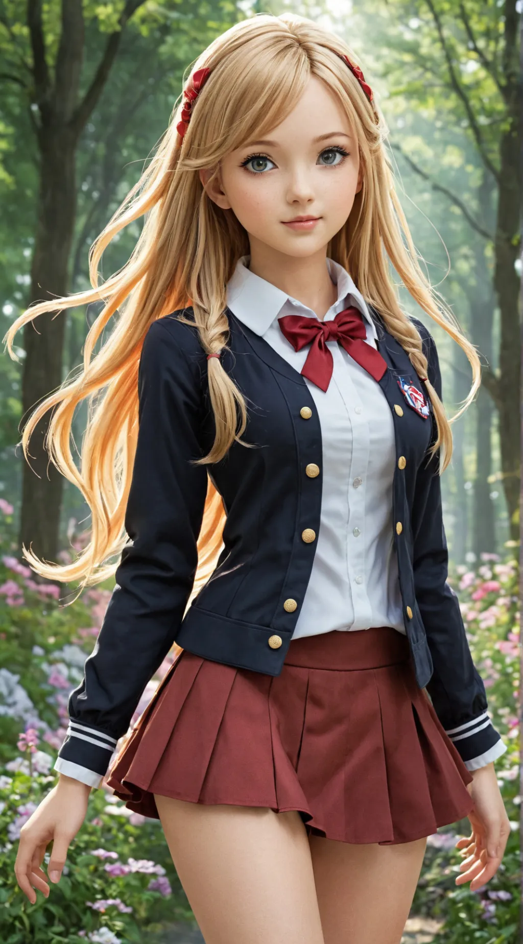 ai character: Nina background