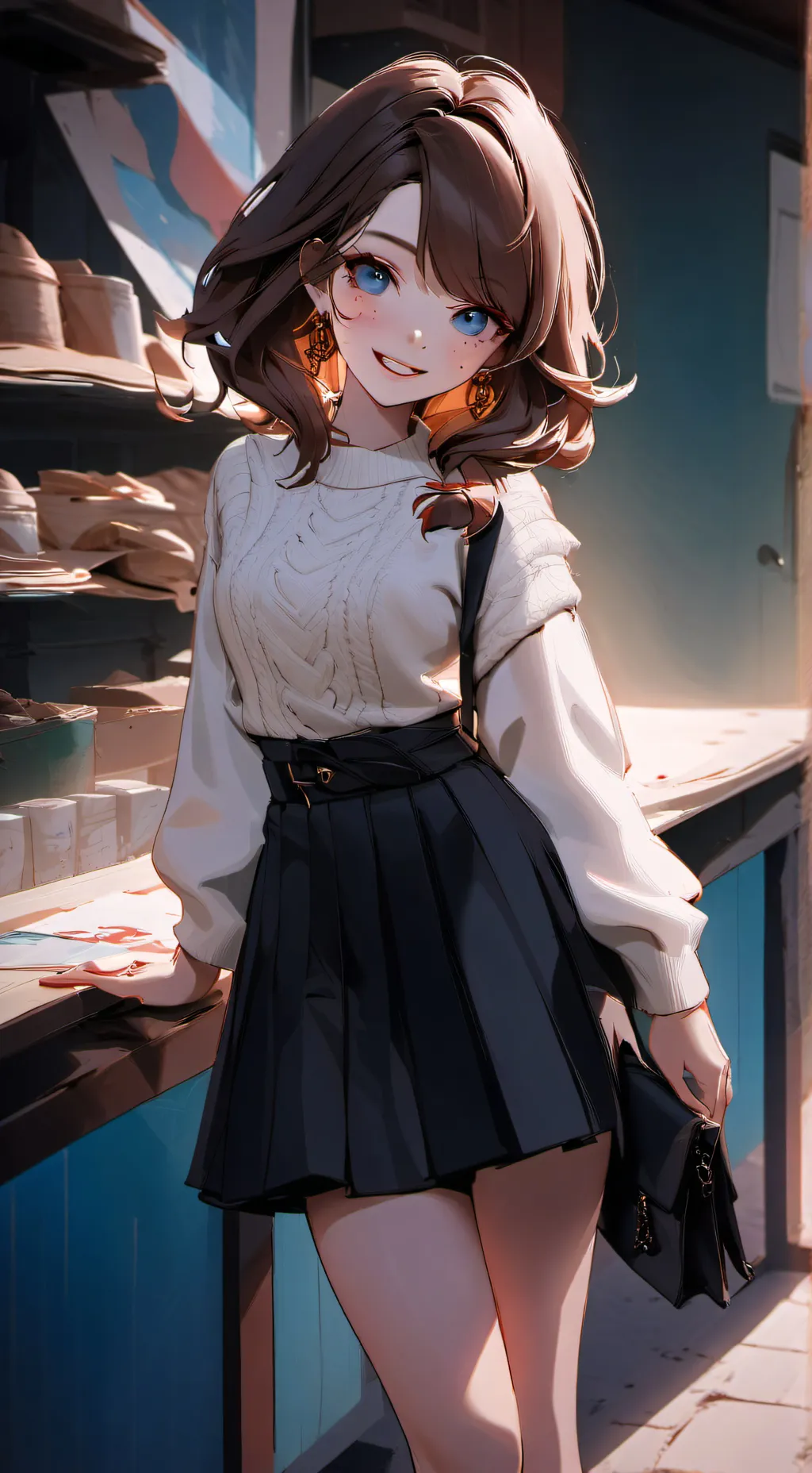 ai character: Sarah background