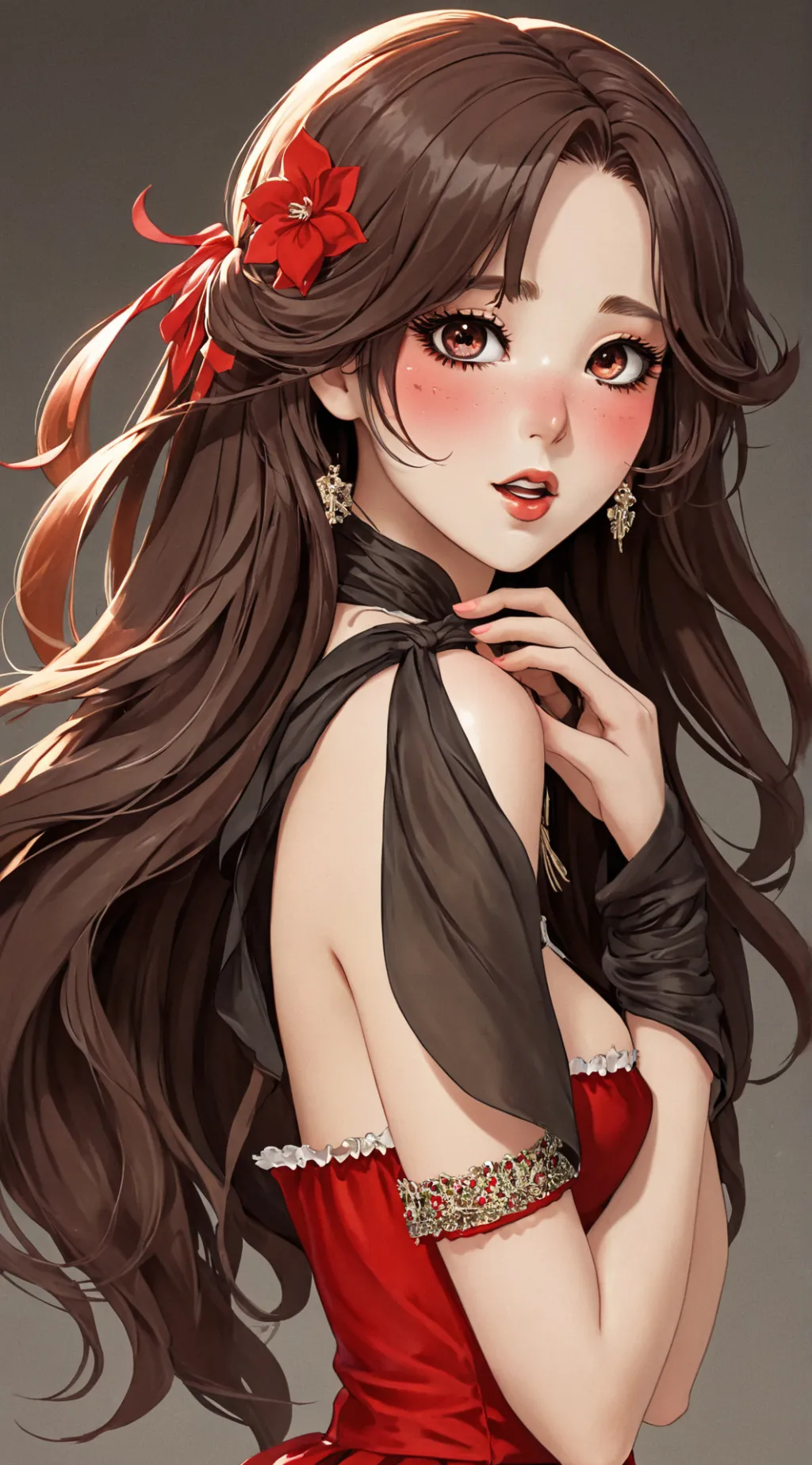 ai character: Wendy Lin  background