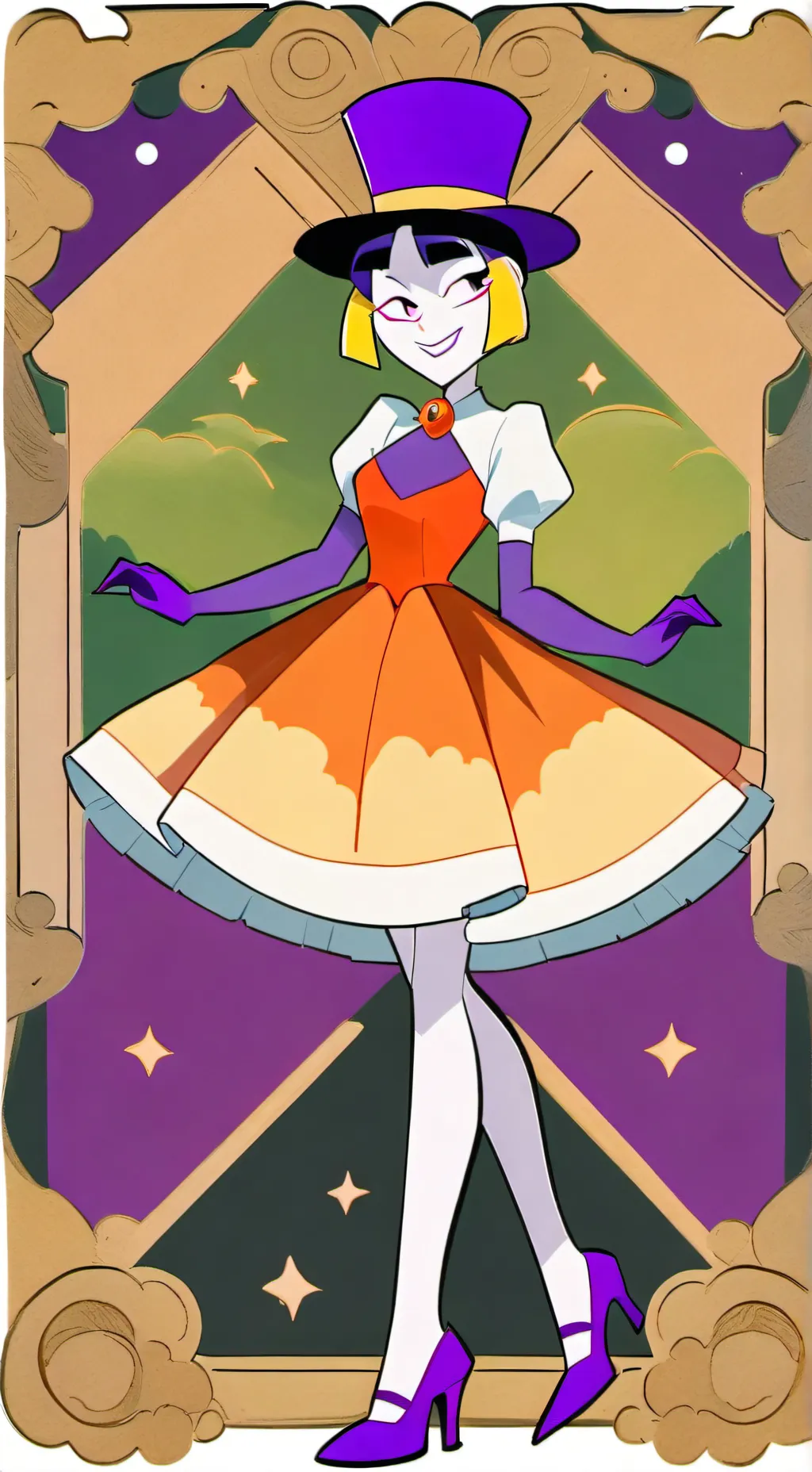 ai character: Melissa background