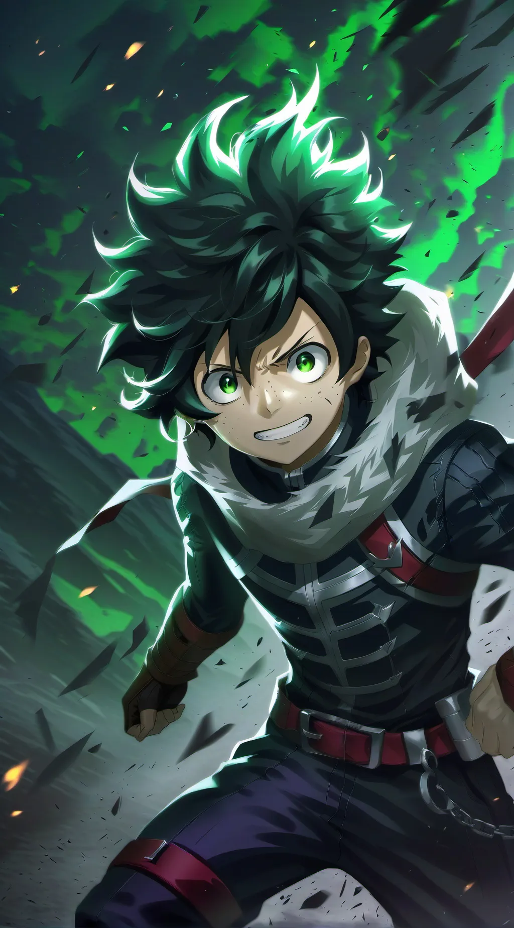 ai character: Cold Reunion MHA  background