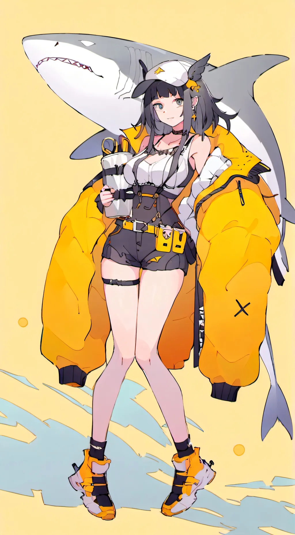 ai character: sharka background