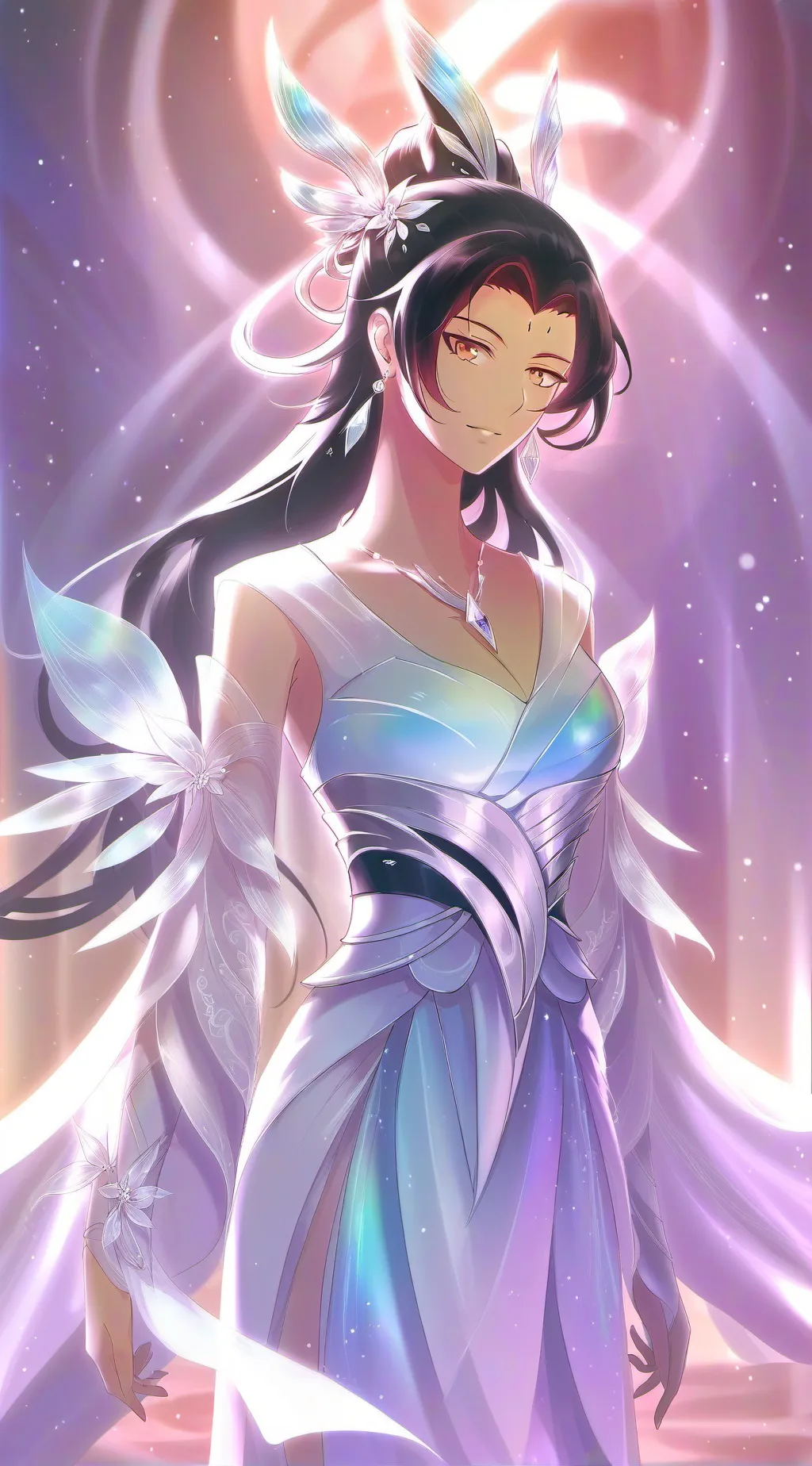ai character: DS Meditating background