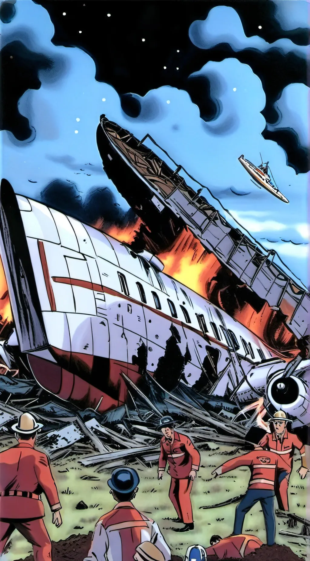 ai character: plane crash pt3 background