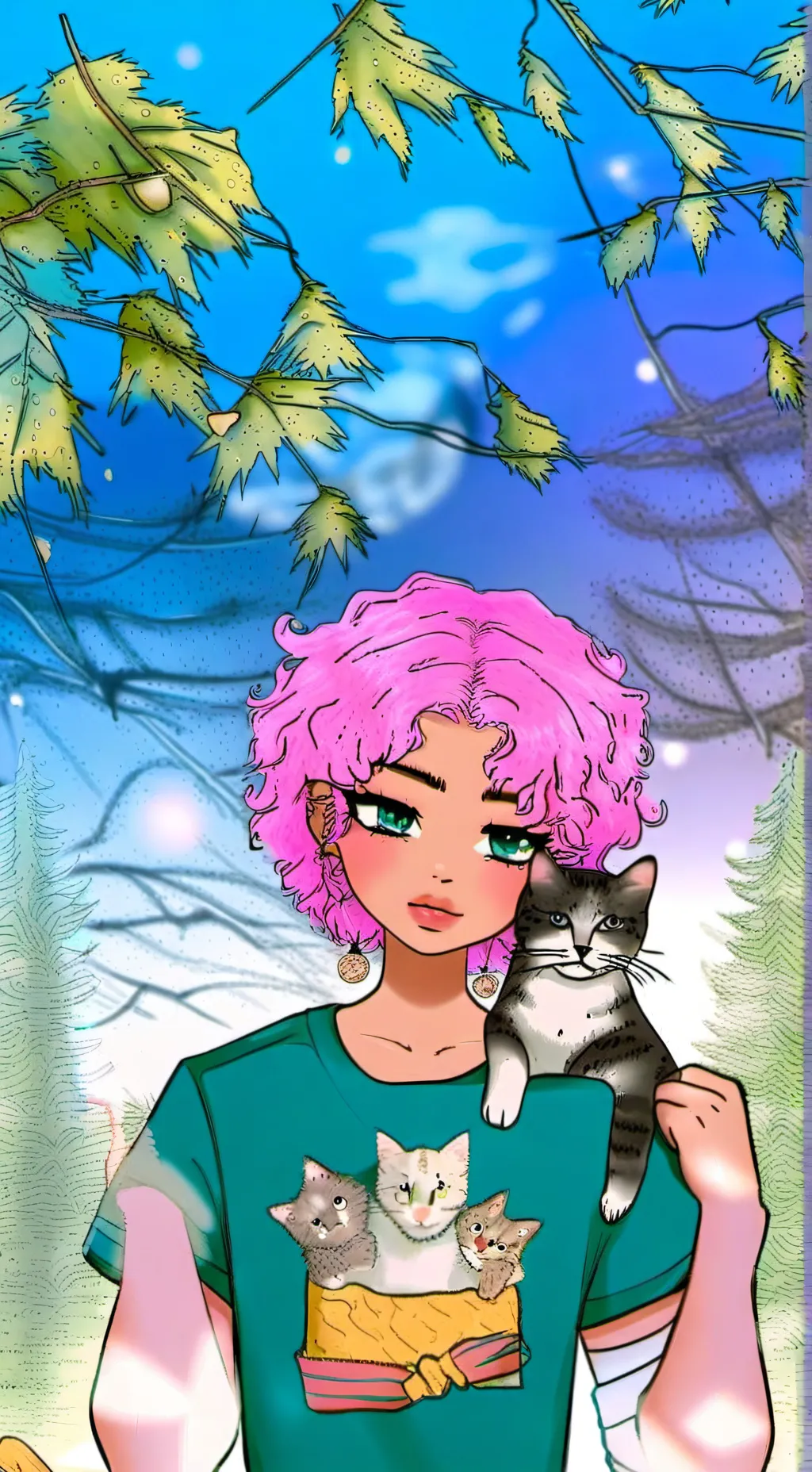 ai character: Emily background