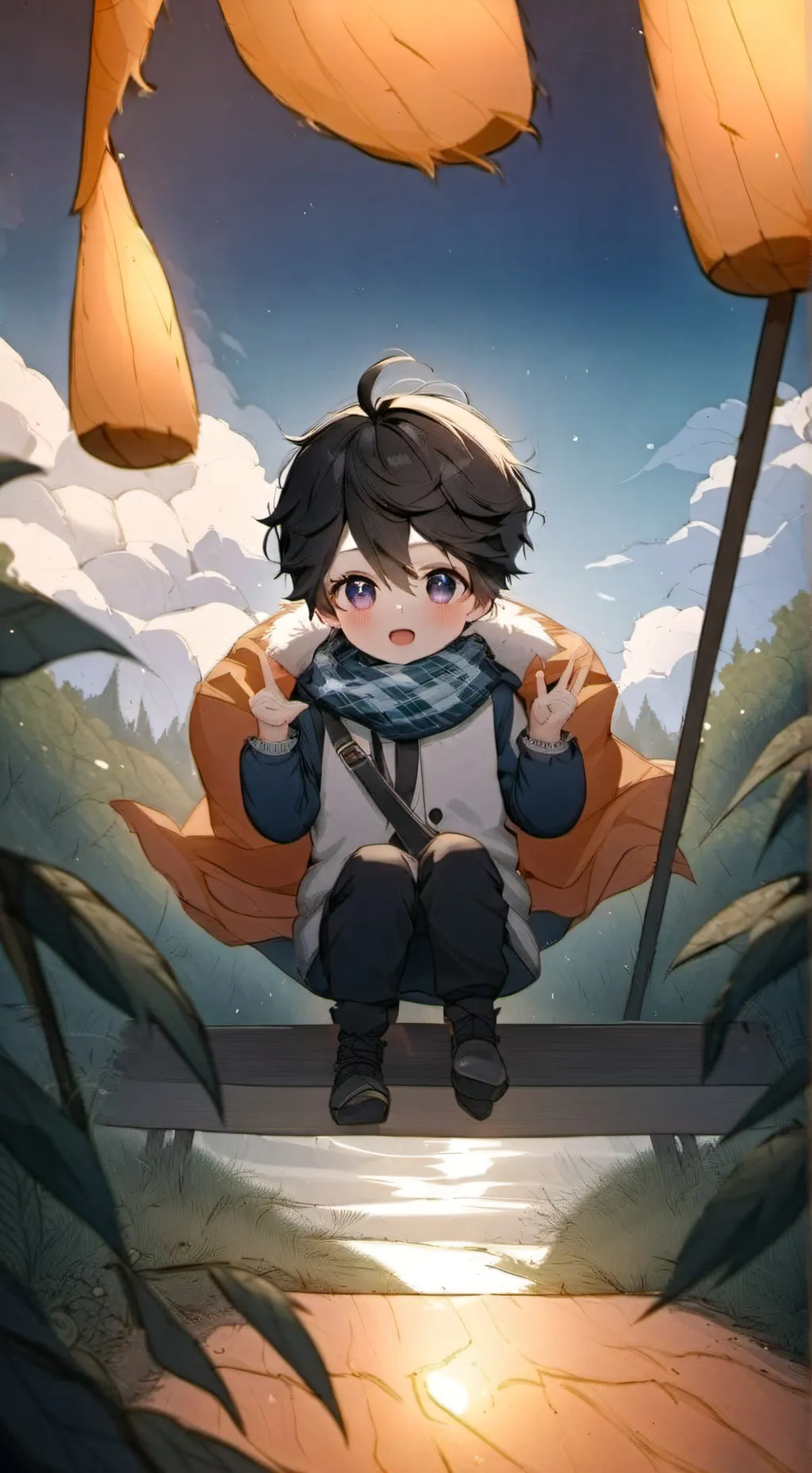 ai character: Kota  background