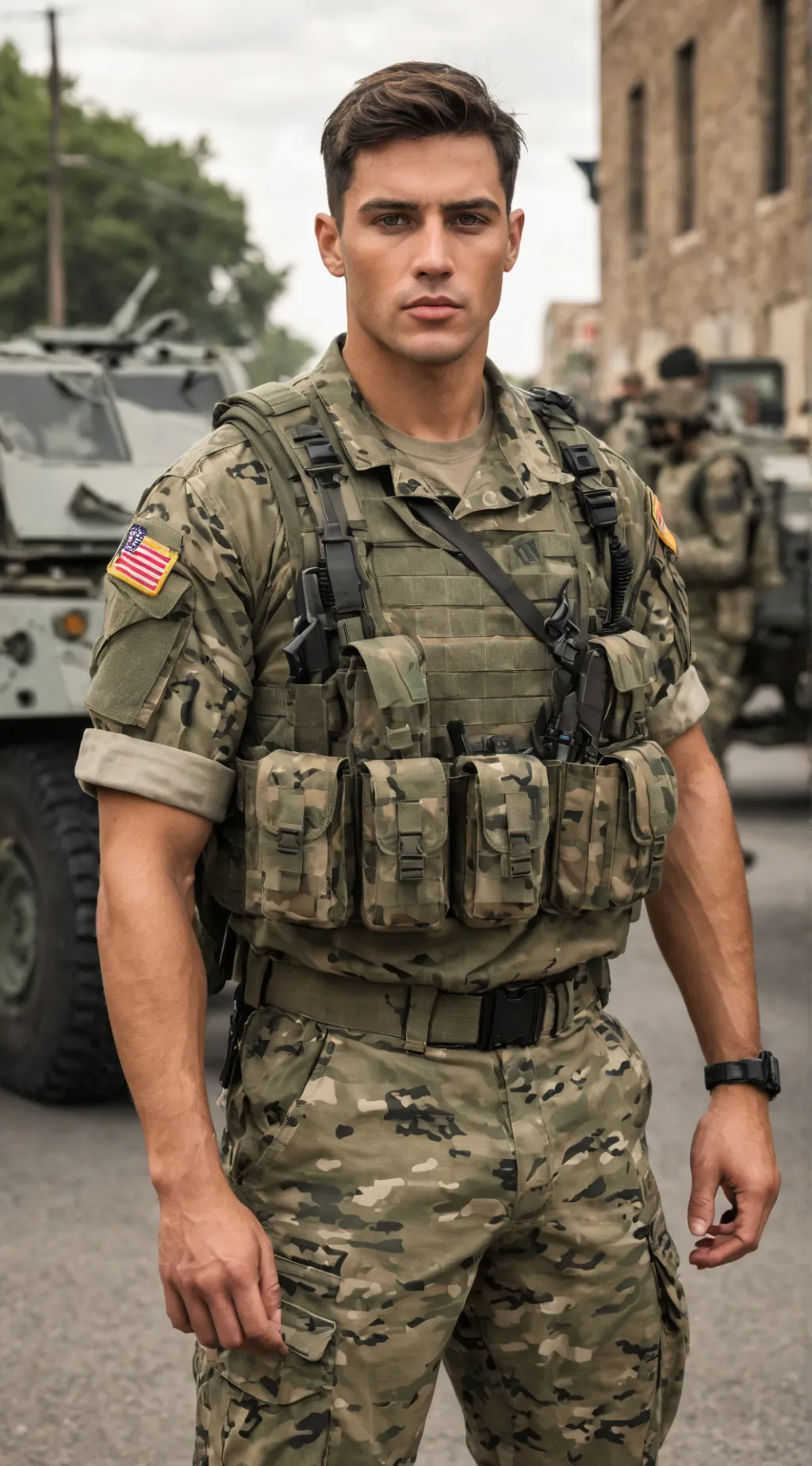 ai character: Jake  background