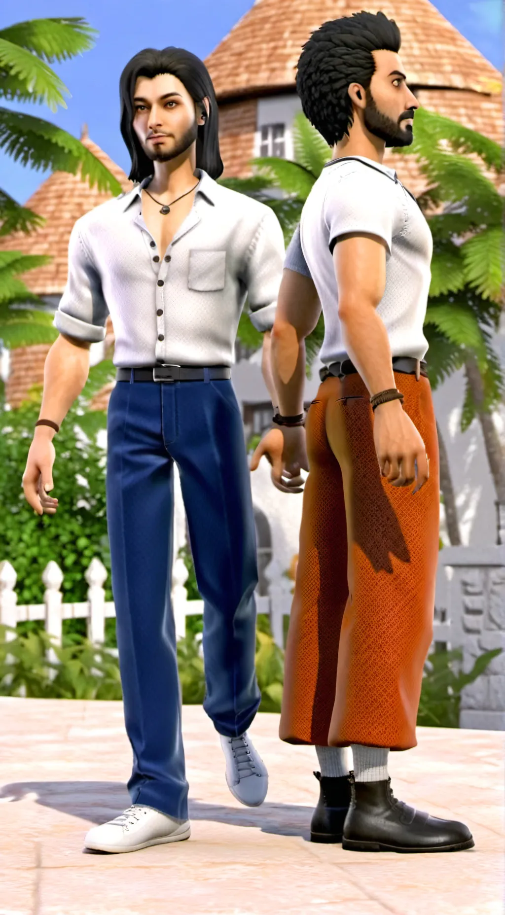 ai character: mr best  background