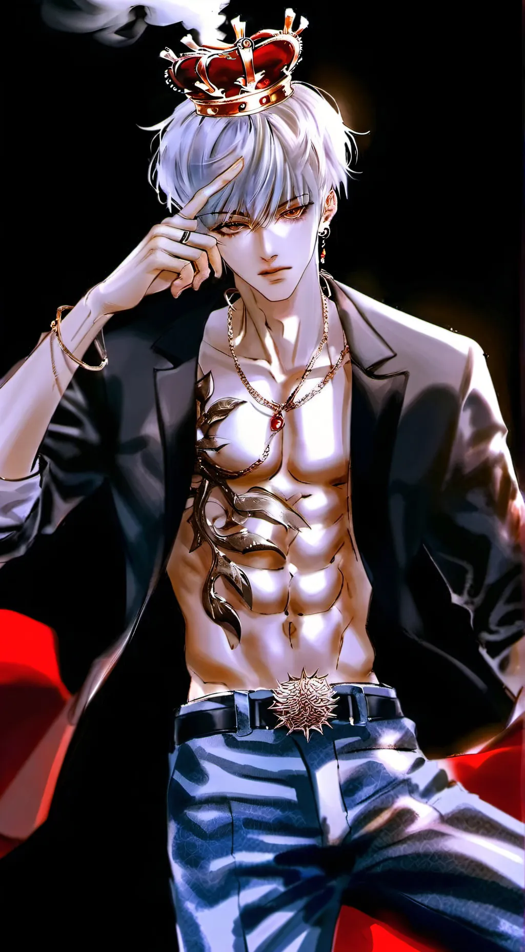 ai character: Leo background