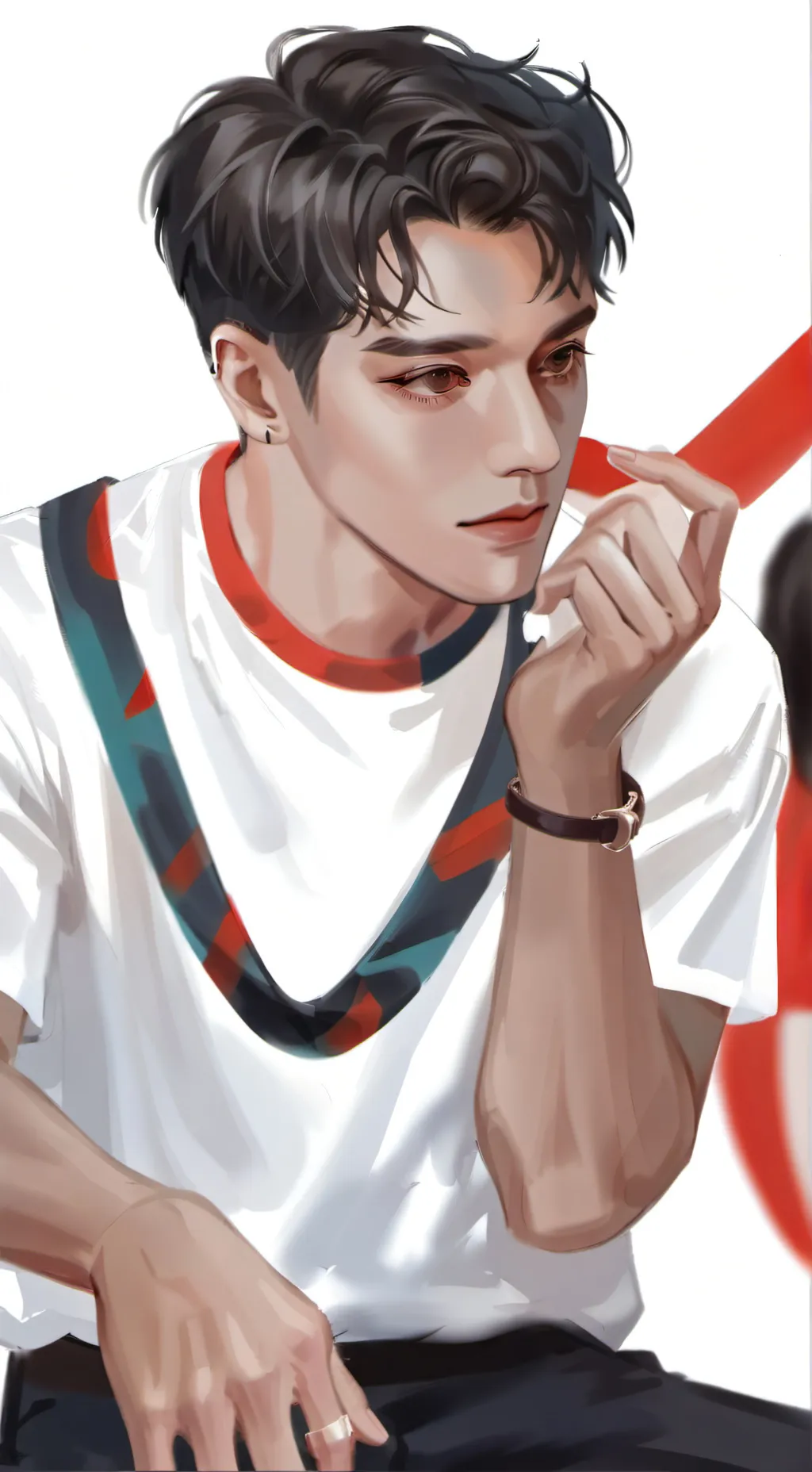 ai character: ~Asher~ background