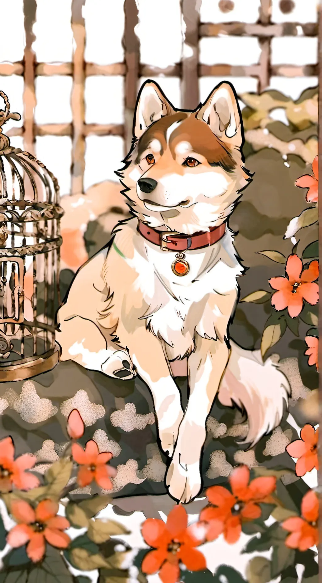 ai character: Dog adoption rp  background