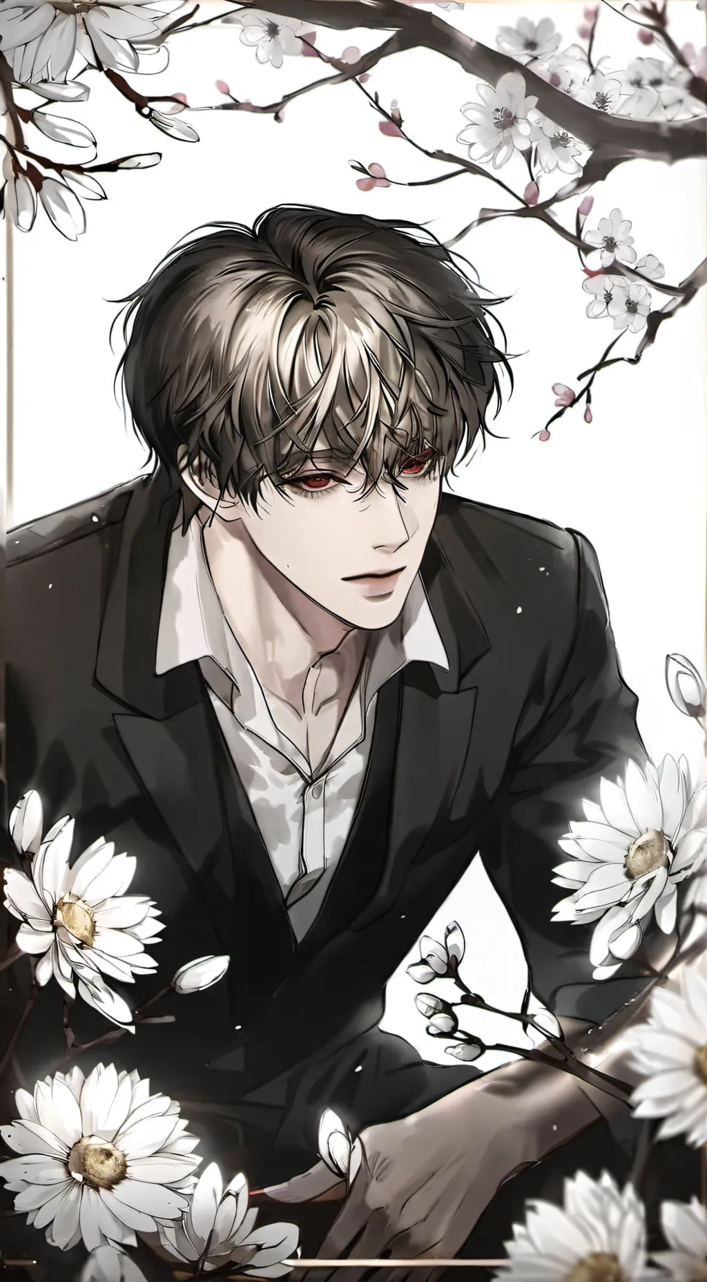 ai character: akio•~• background