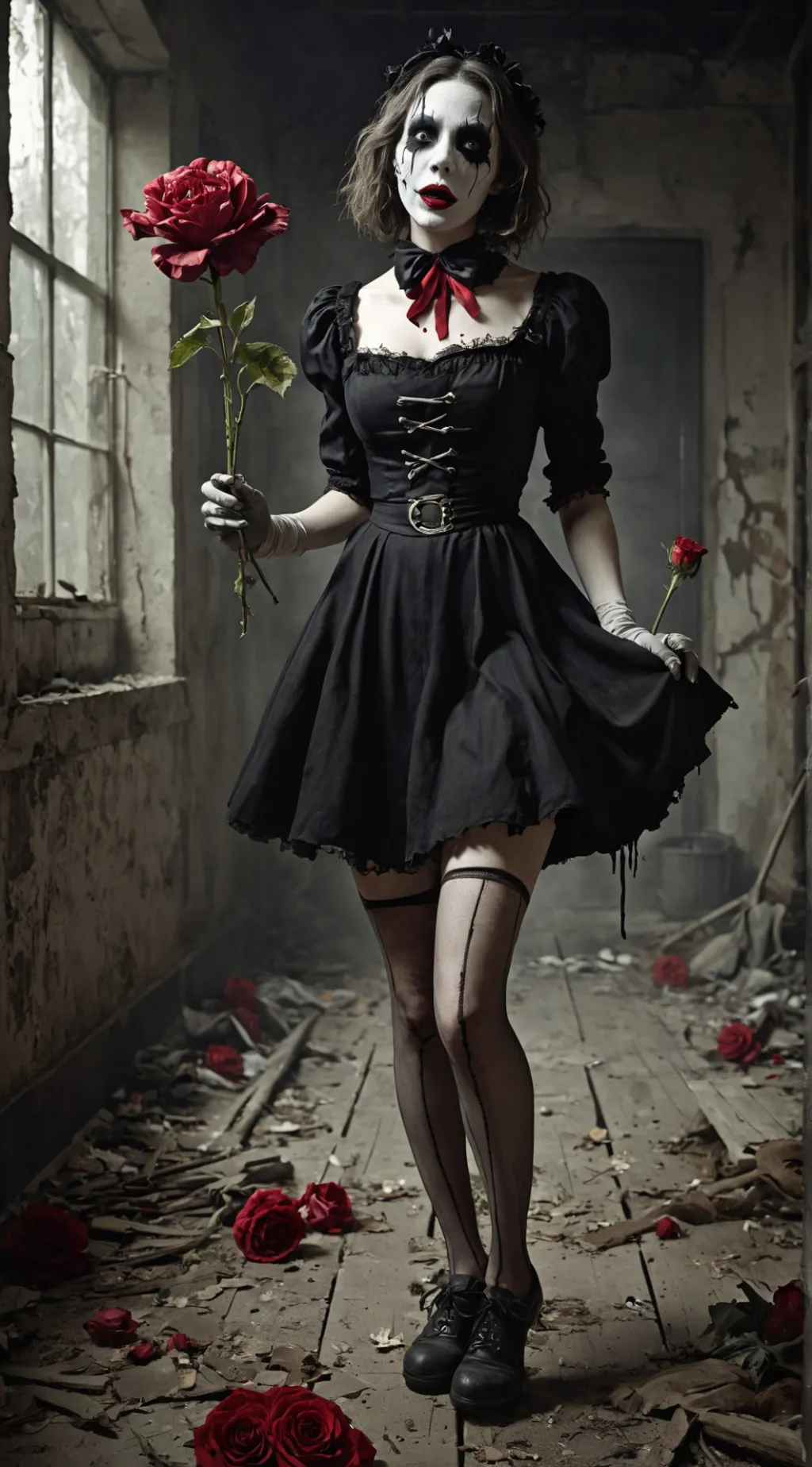 ai character: Miss Mime background
