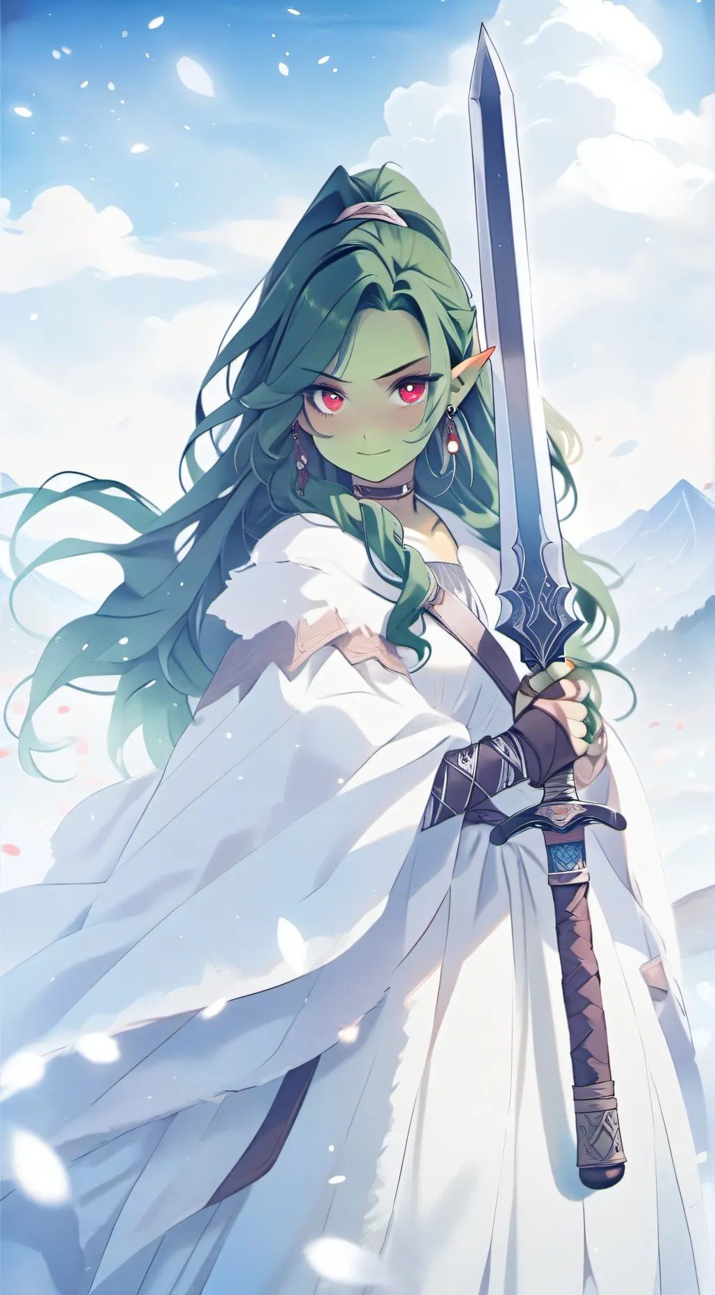 ai character: Alora background