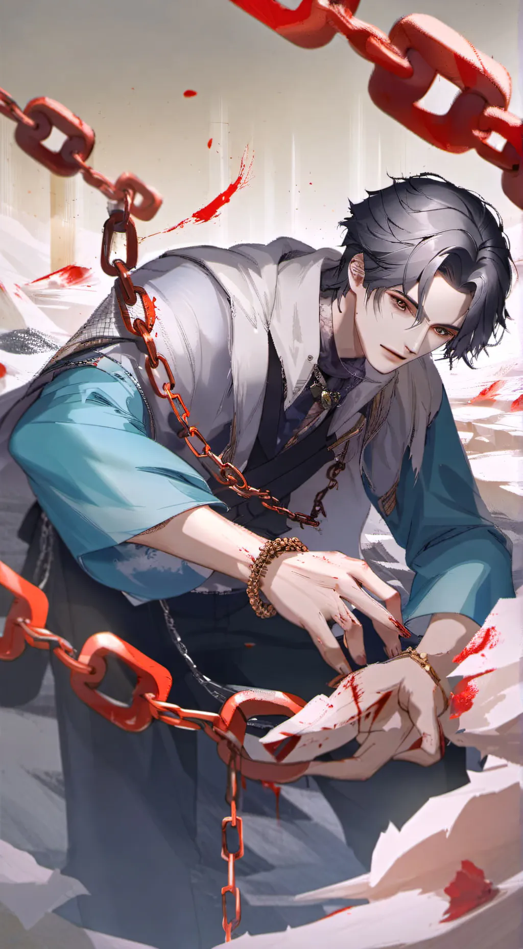 ai character: Kai Lab background