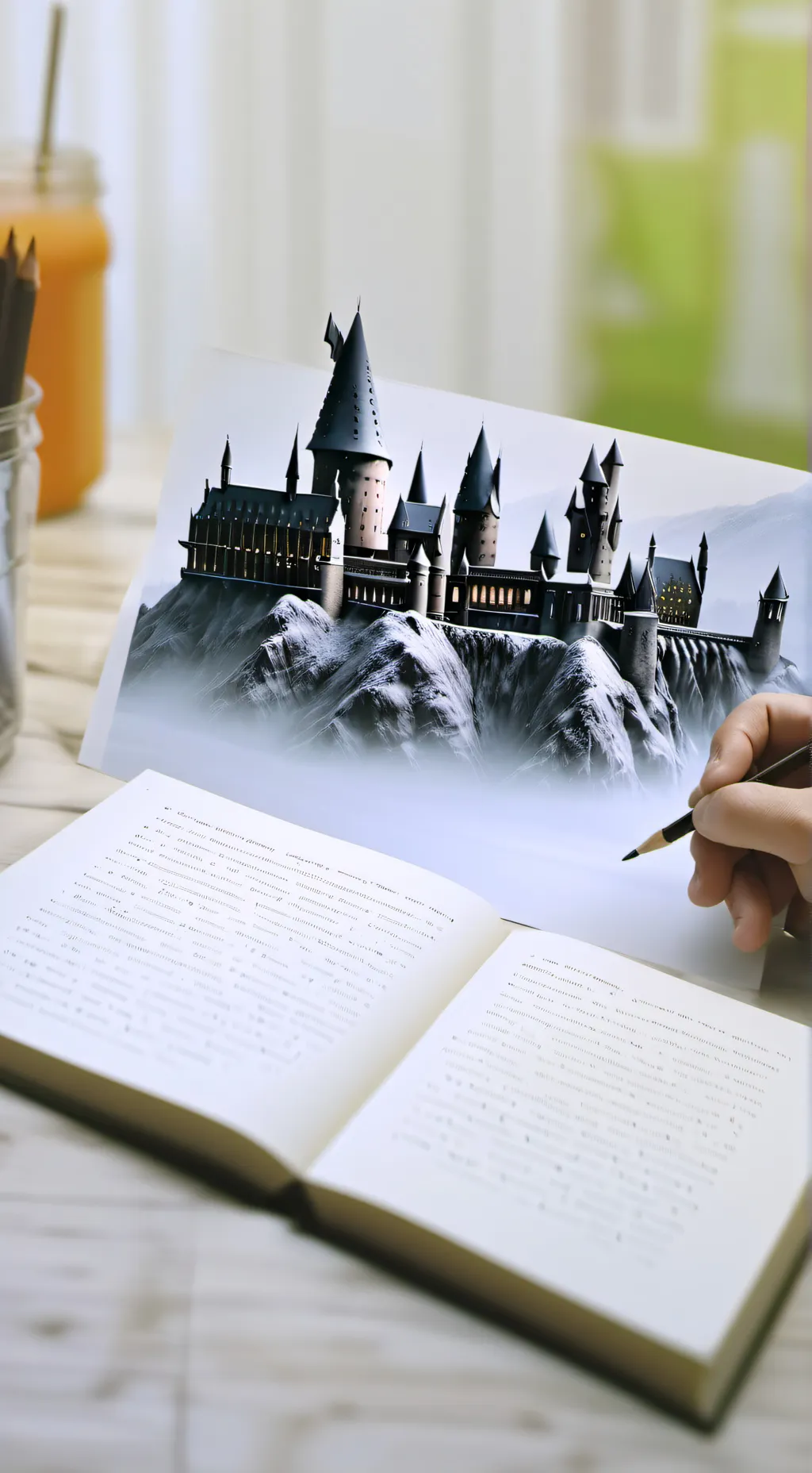 ai character: Harry potter background