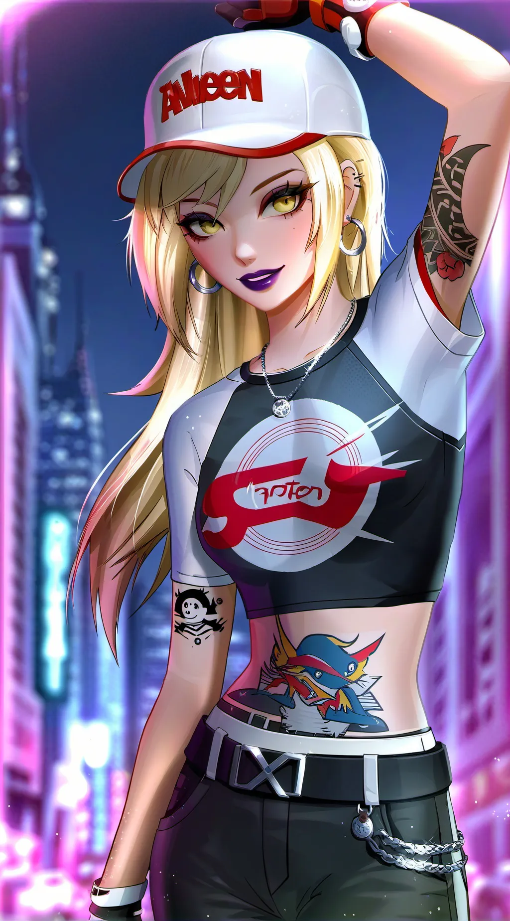 ai character: Zoey background