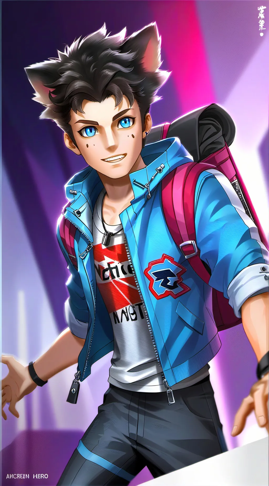 ai character: Dreiki background