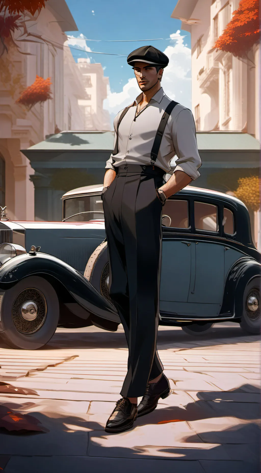ai character: Murray background
