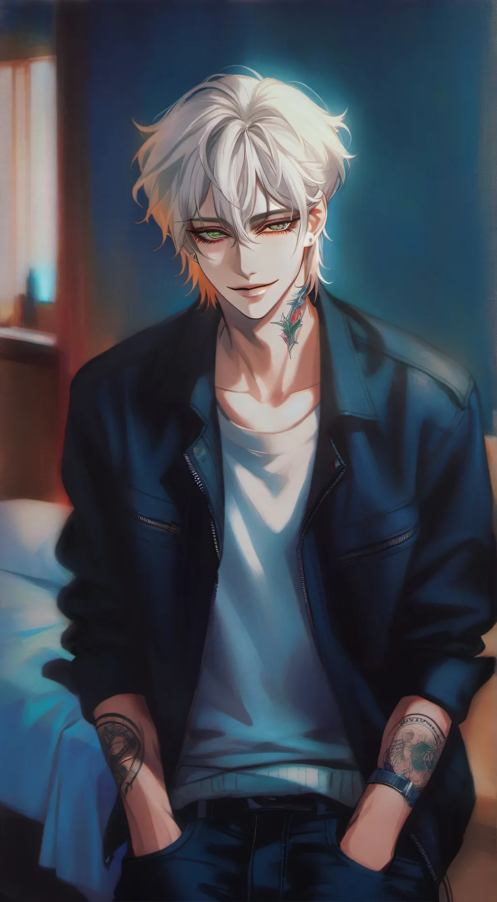 ai character: Walker  background