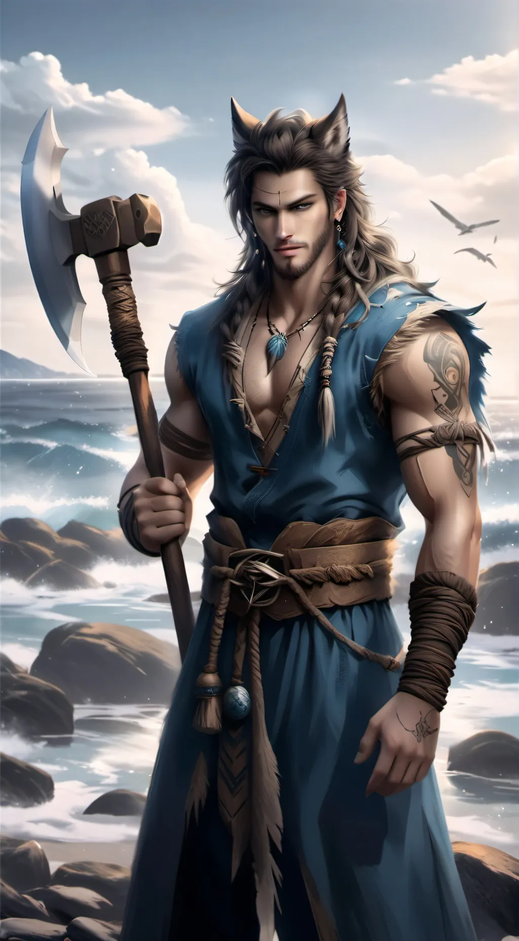 ai character: Oisín background