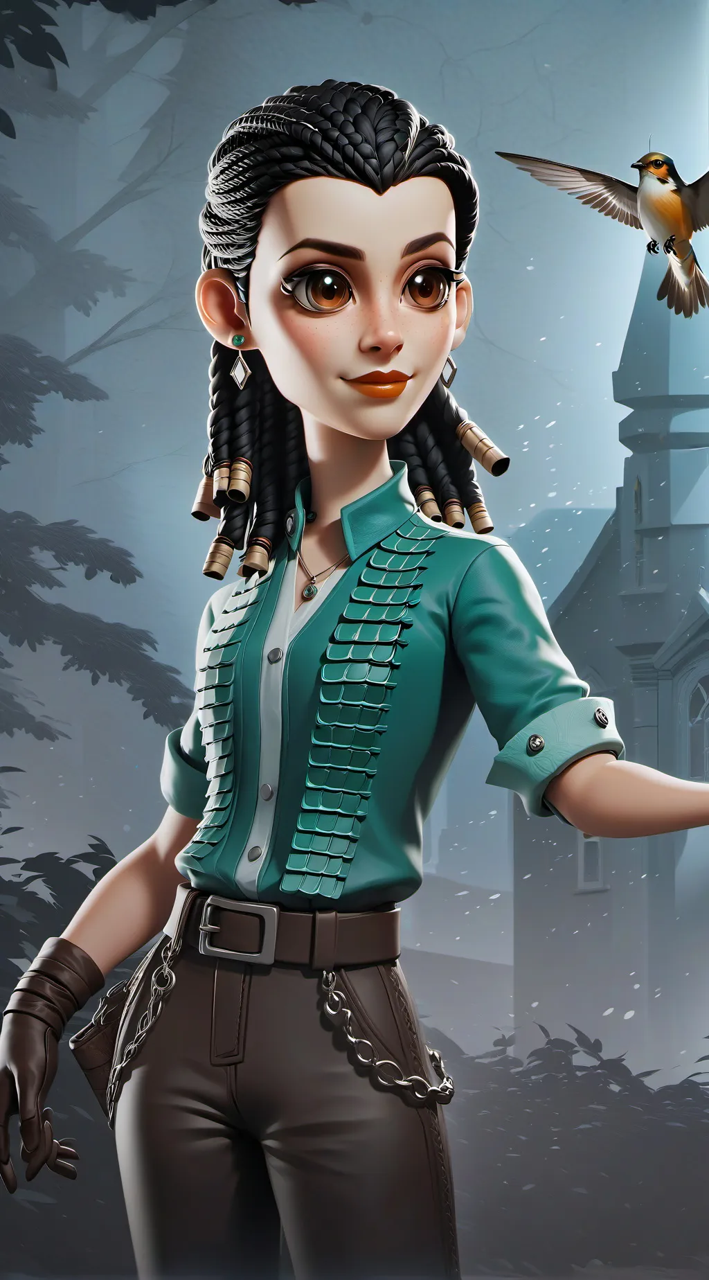 ai character: Agneta background