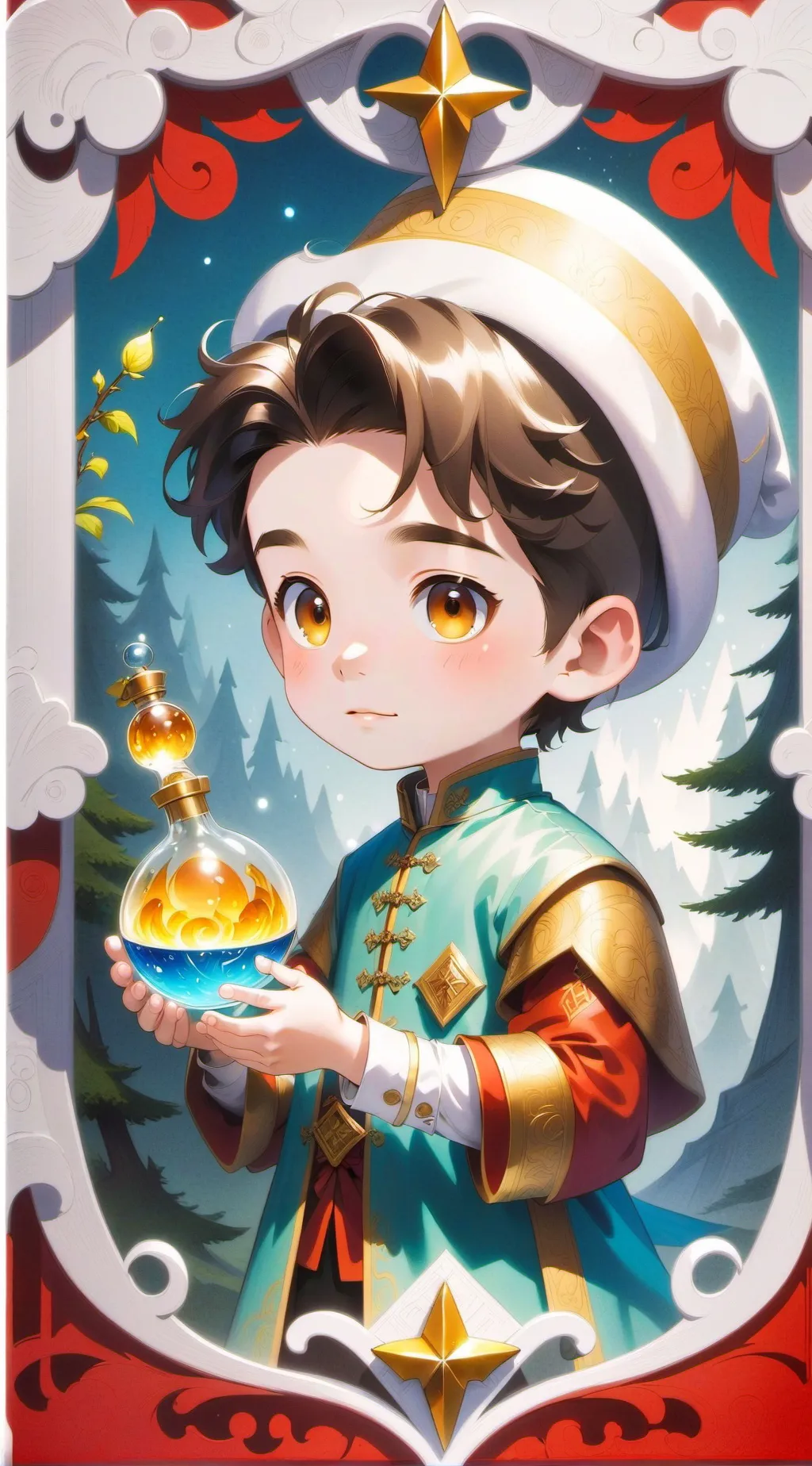 ai character: Luz background