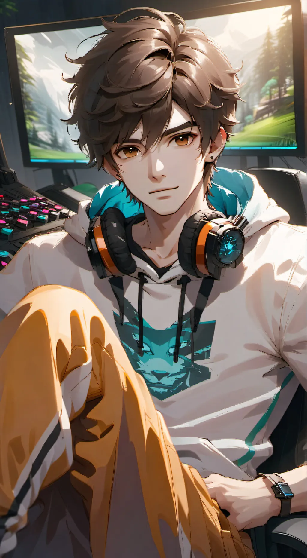 ai character: Alex background