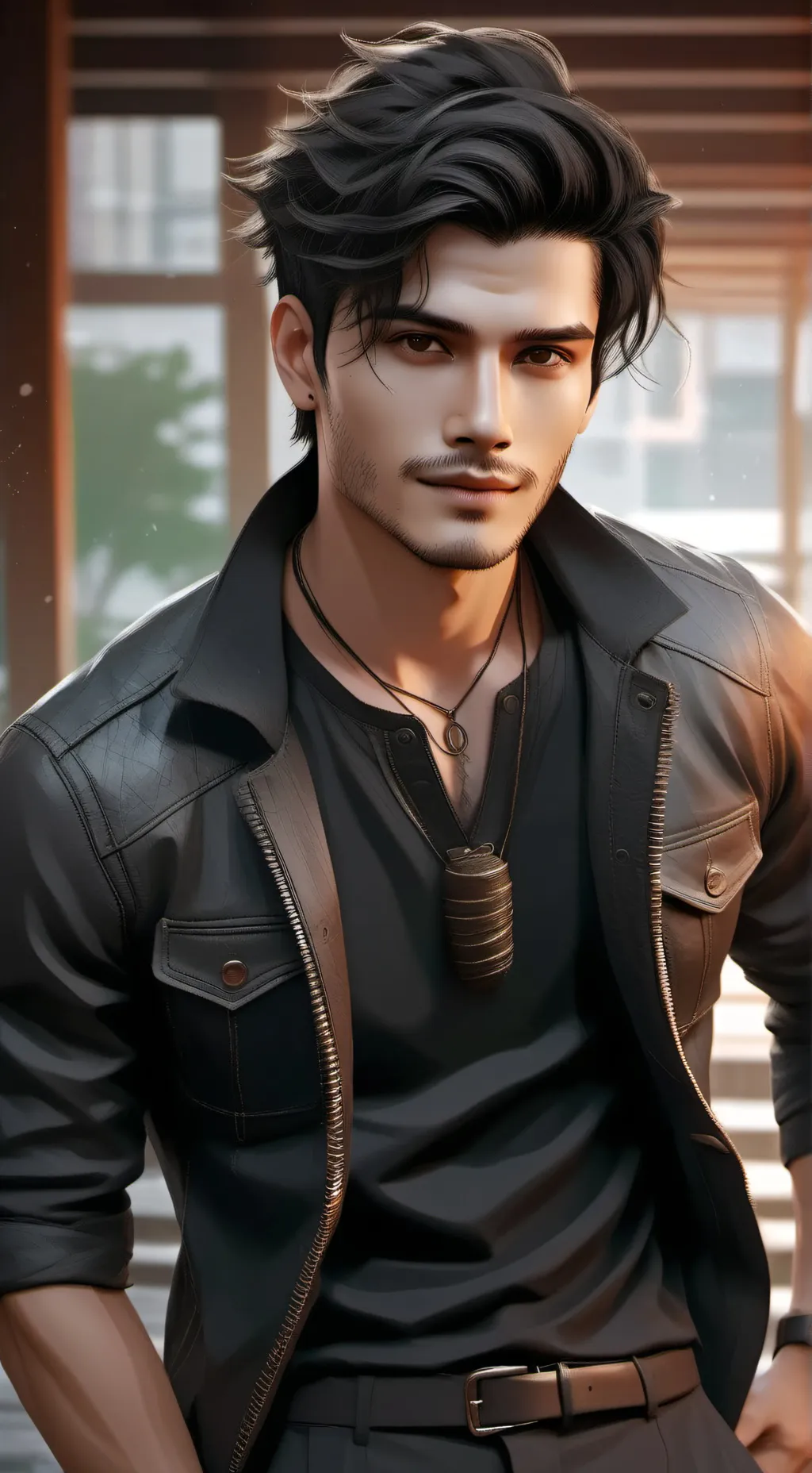 ai character: Logan Samuels background
