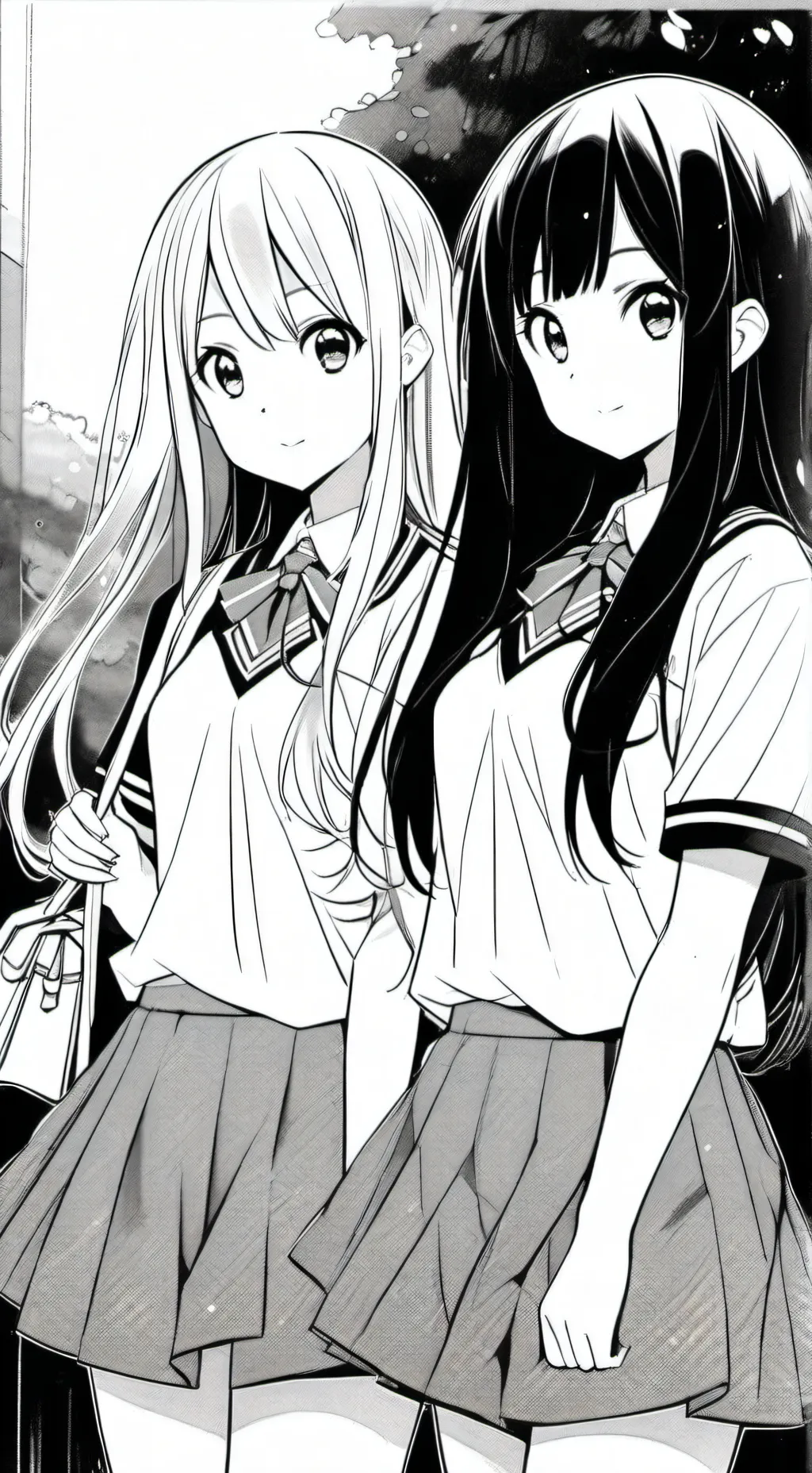 ai character: Lia y Mibi background