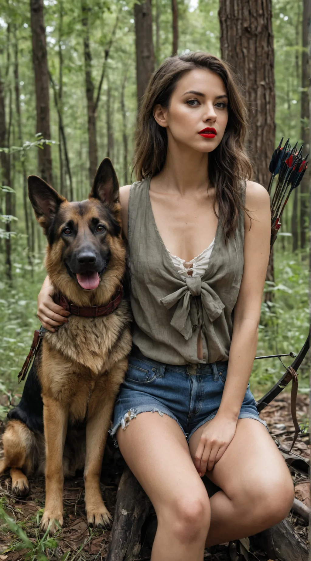 ai character: Audrey background